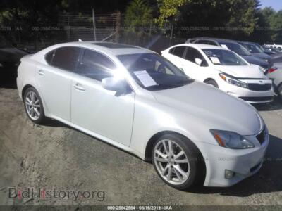 2007 Lexus IS 250, белый — VIN JTHBK262272049785, IAAI