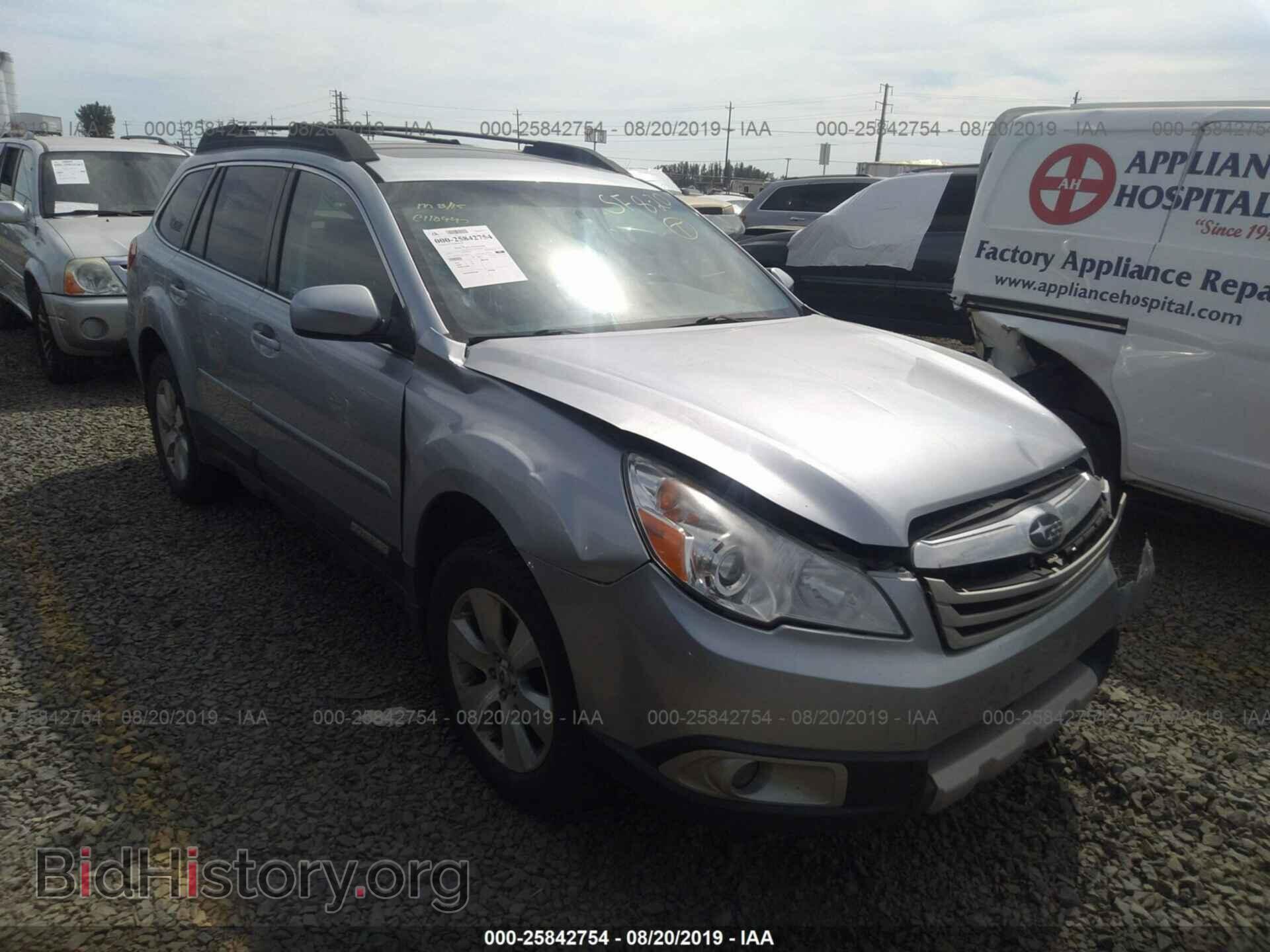 Фотография 4S4BRDKC9C2220593 - SUBARU OUTBACK 2012