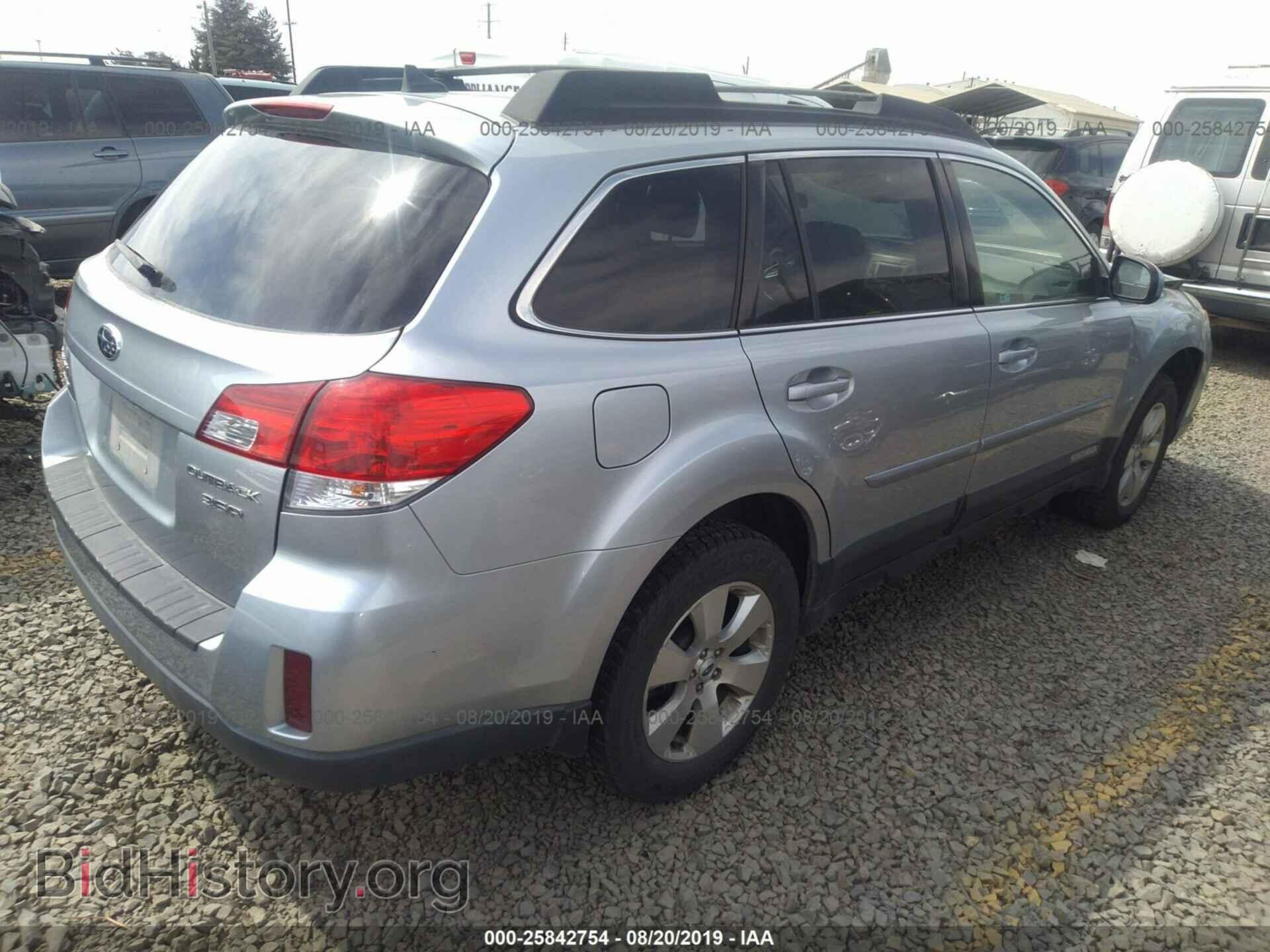 2012 SUBARU OUTBACK - VIN: 4S4BRDKC9C2220593 - Фото 4