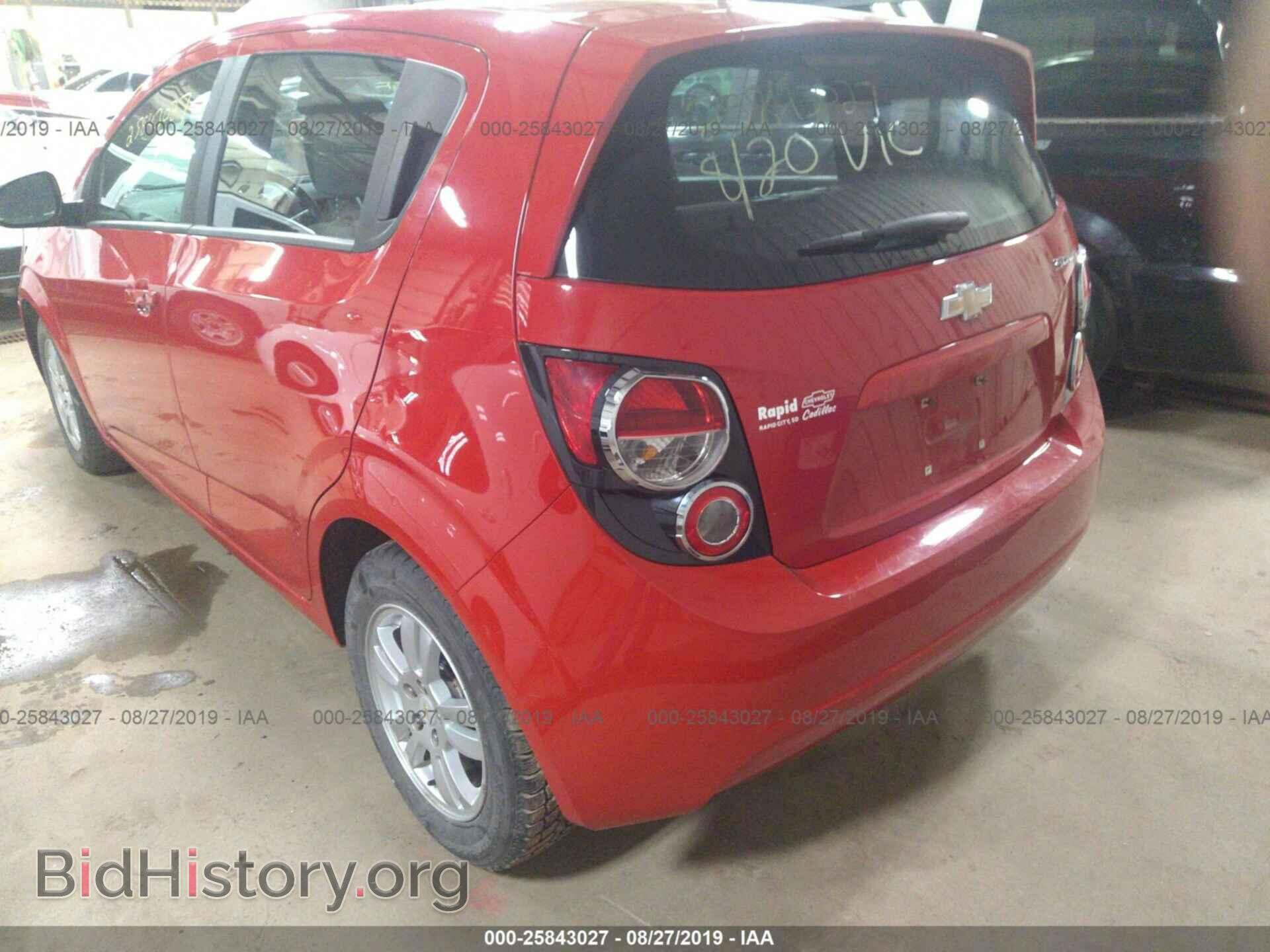 2012 CHEVROLET SONIC - VIN: 1G1JA6SH7C4124800 - Фото 3