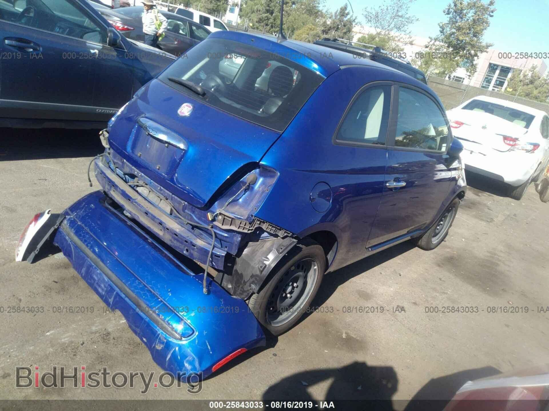 2012 FIAT 500 - VIN: 3C3CFFAR2CT366310 - Фото 4