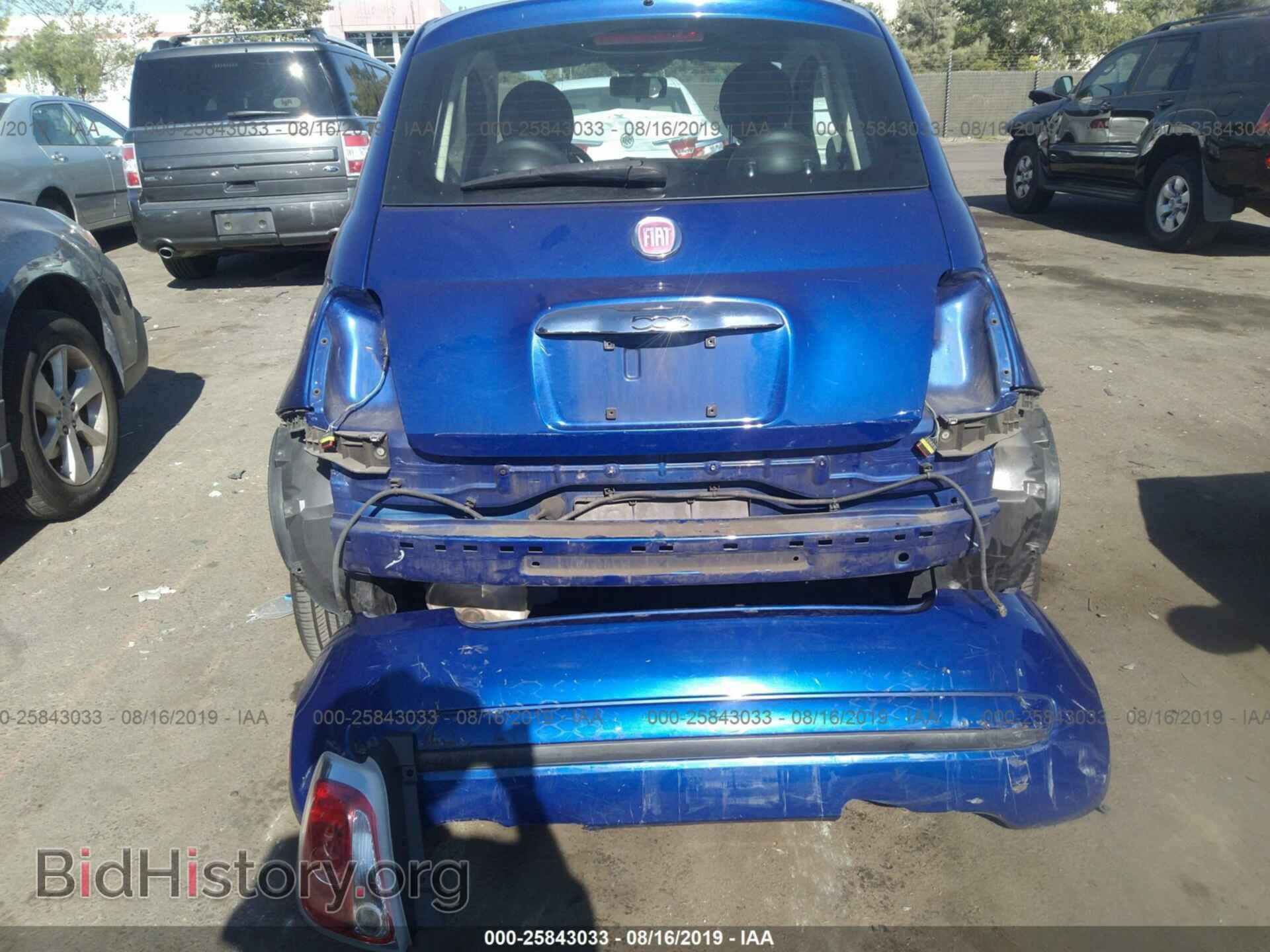 2012 FIAT 500 - VIN: 3C3CFFAR2CT366310 - Фото 6