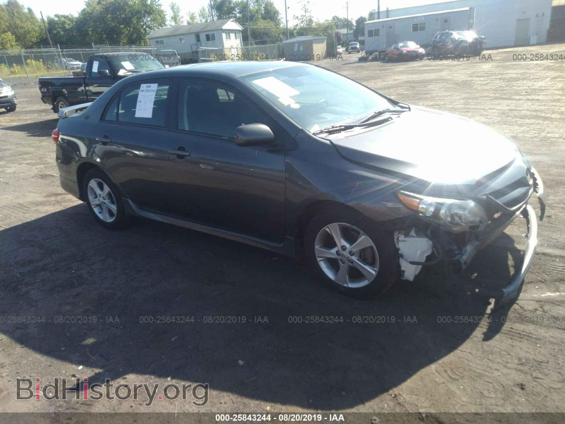 Photo 2T1BU4EE8CC887558 - TOYOTA COROLLA 2012
