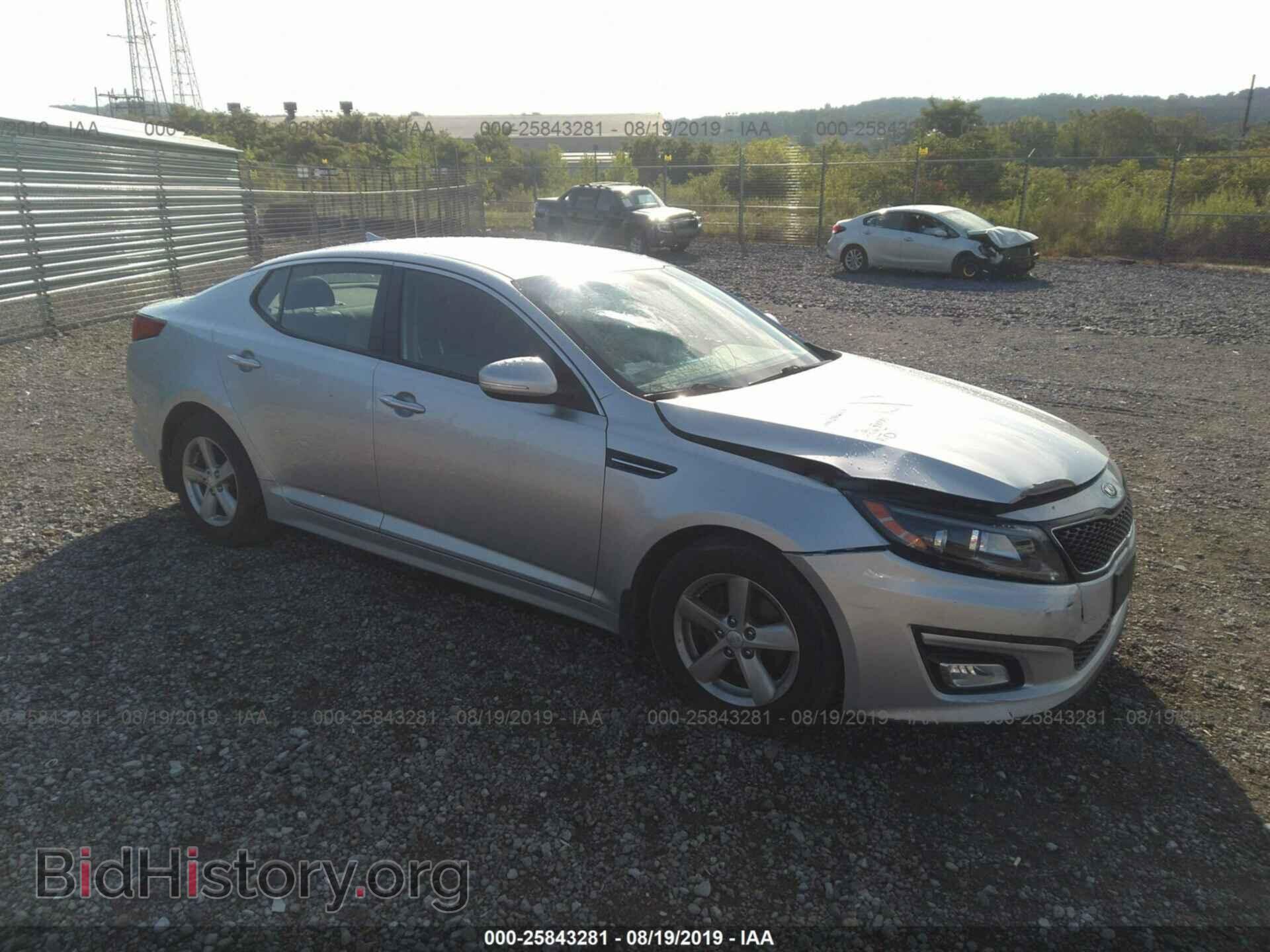 Фотография 5XXGM4A79FG436651 - KIA OPTIMA 2015