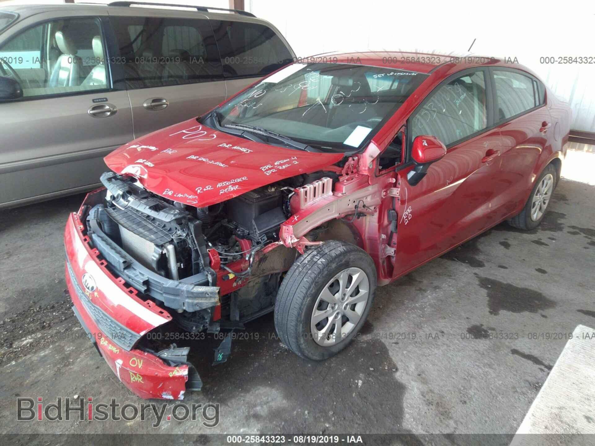2017 KIA RIO - VIN: KNADM4A30H6015562 - Фото 2
