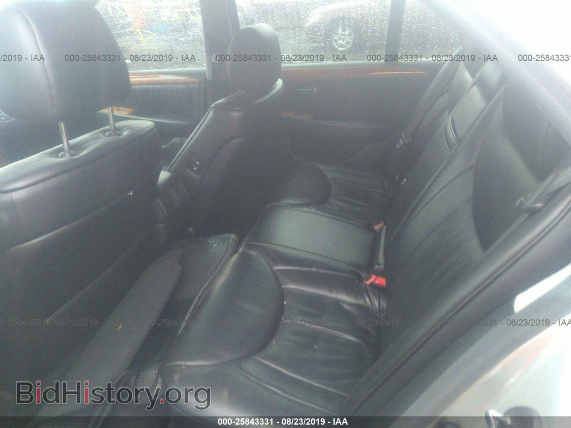 2001 LEXUS LS - VIN: JTHBN30F010046136 - Photo 8