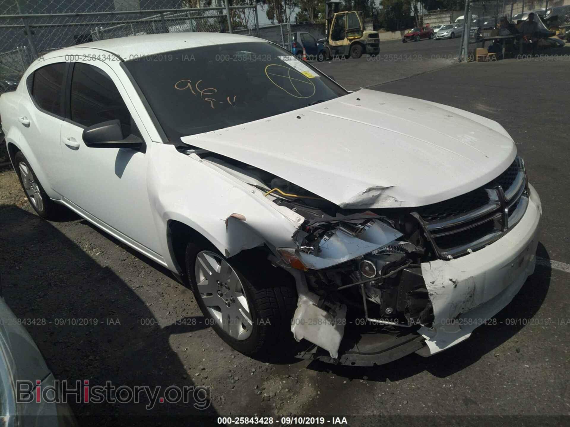 Photo 1C3CDZAB5DN582955 - DODGE AVENGER 2013