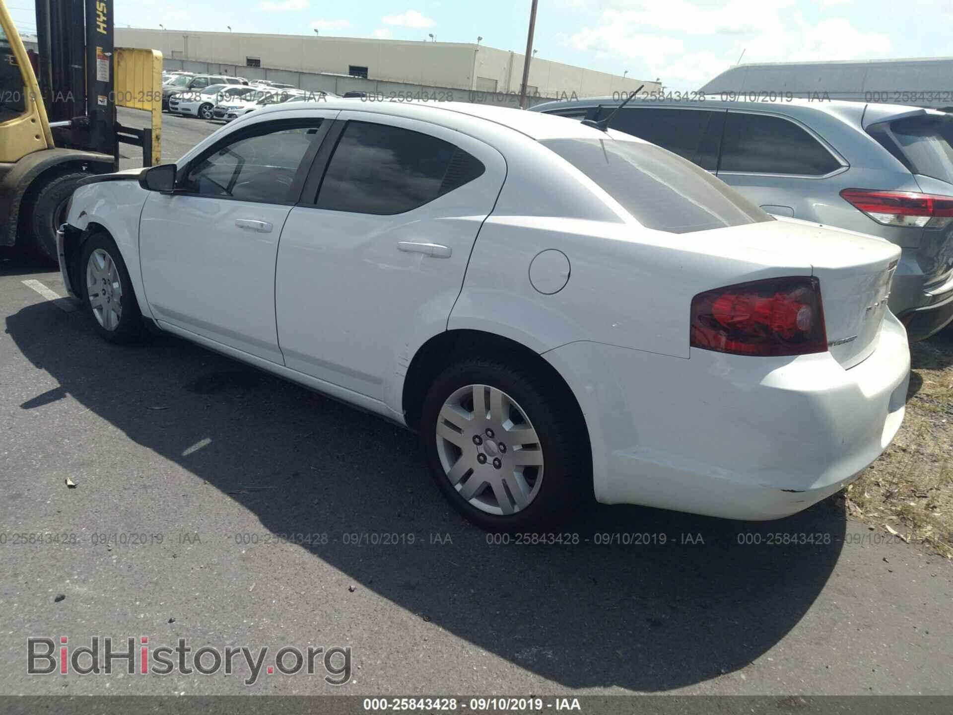 2013 DODGE AVENGER - VIN: 1C3CDZAB5DN582955 - Фото 3