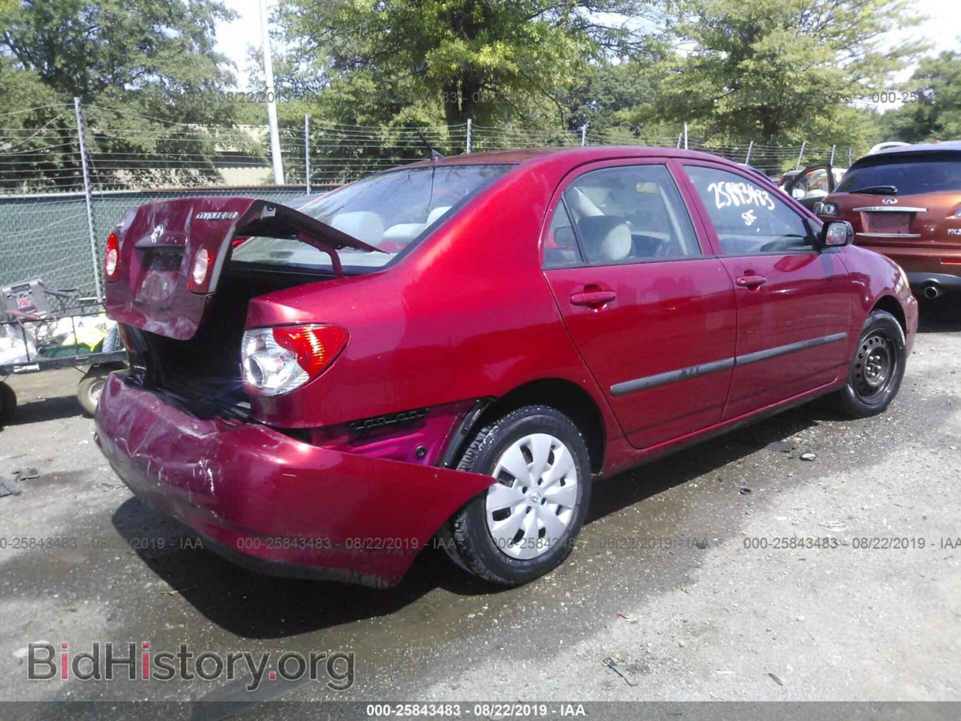 2005 TOYOTA COROLLA - VIN: 2T1BR32E25C385437 - Фото 4
