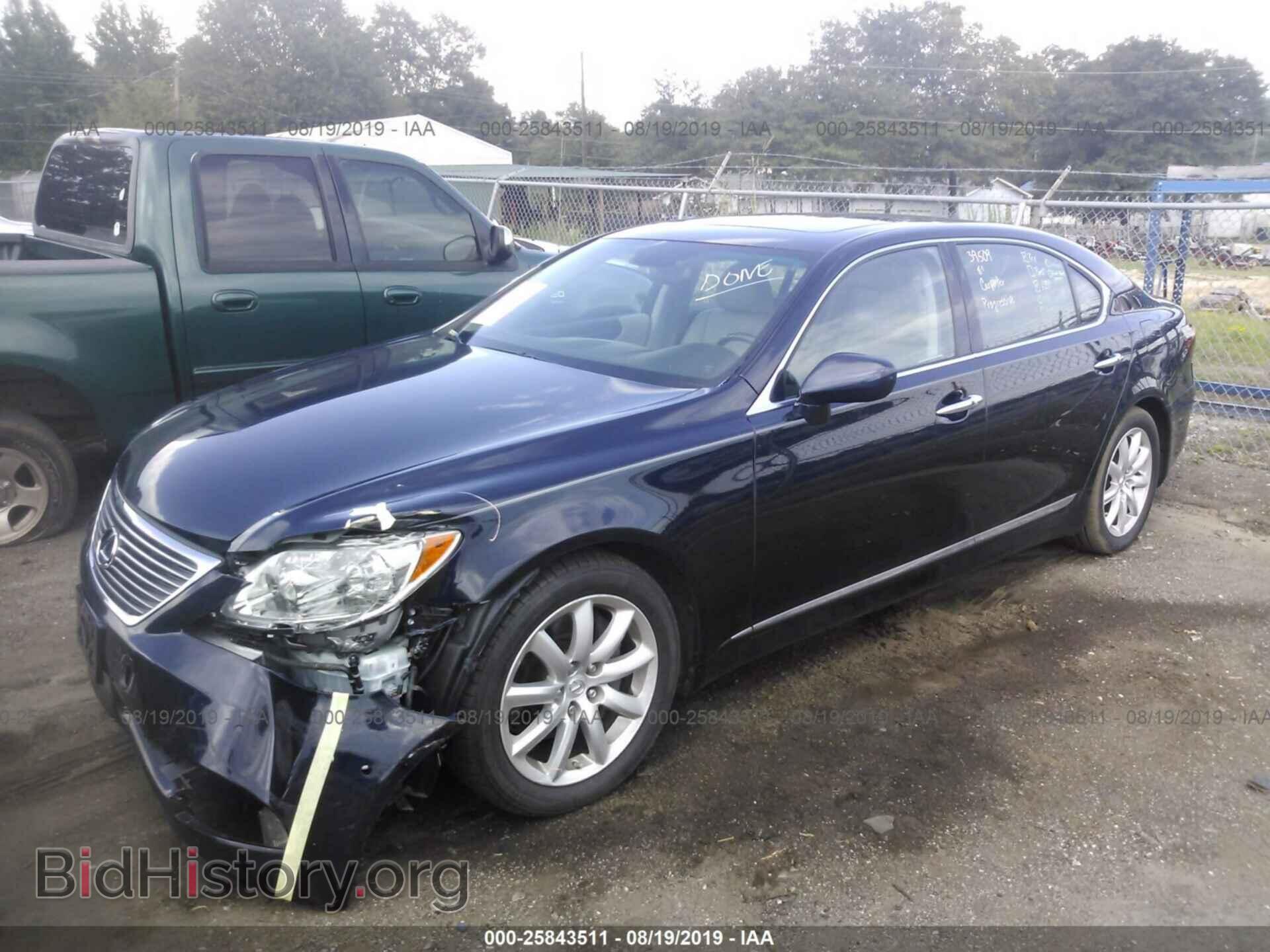 2009 LEXUS LS - VIN: JTHGL46F995034414 - Фото 2