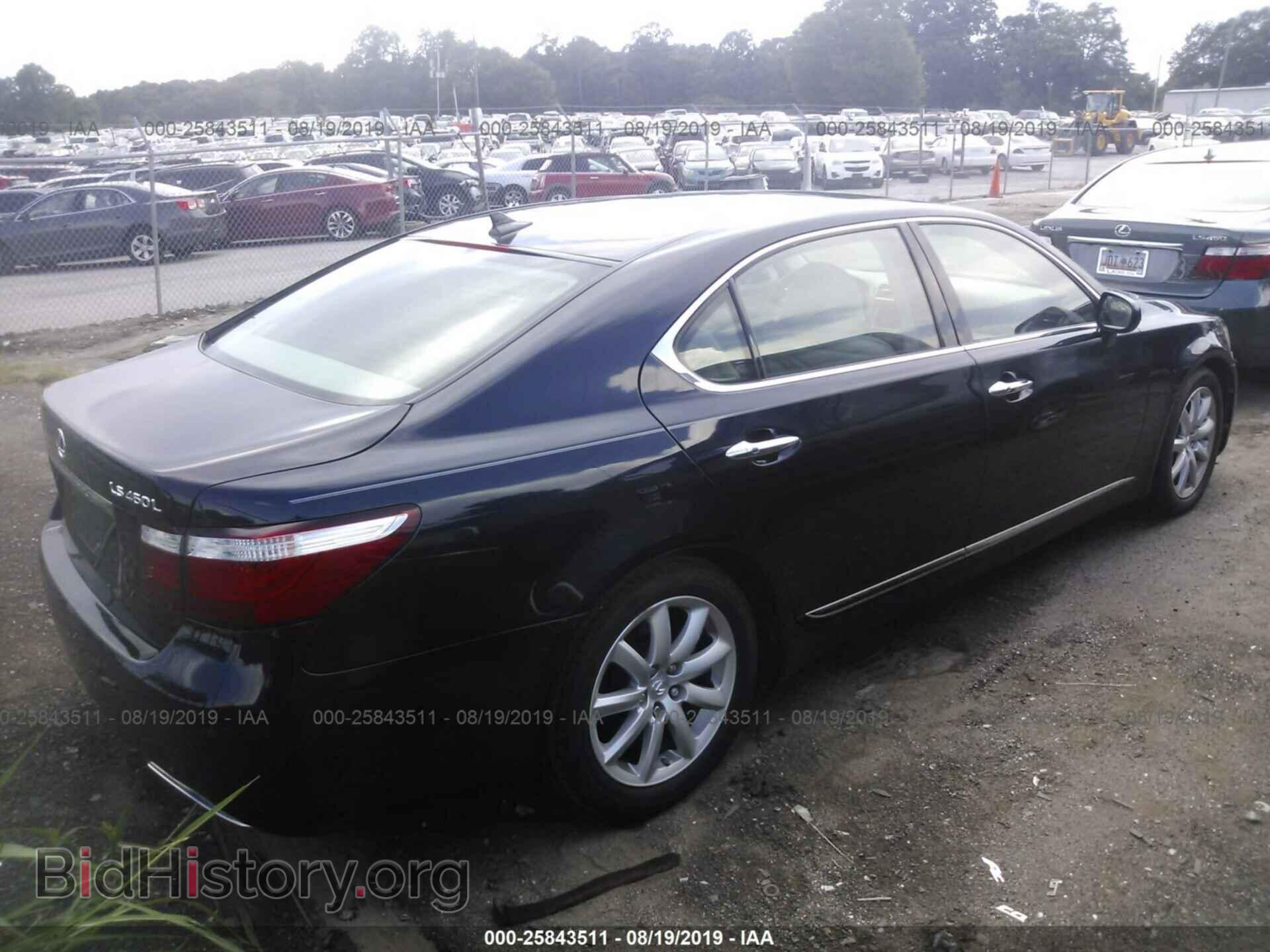 2009 LEXUS LS - VIN: JTHGL46F995034414 - Фото 4