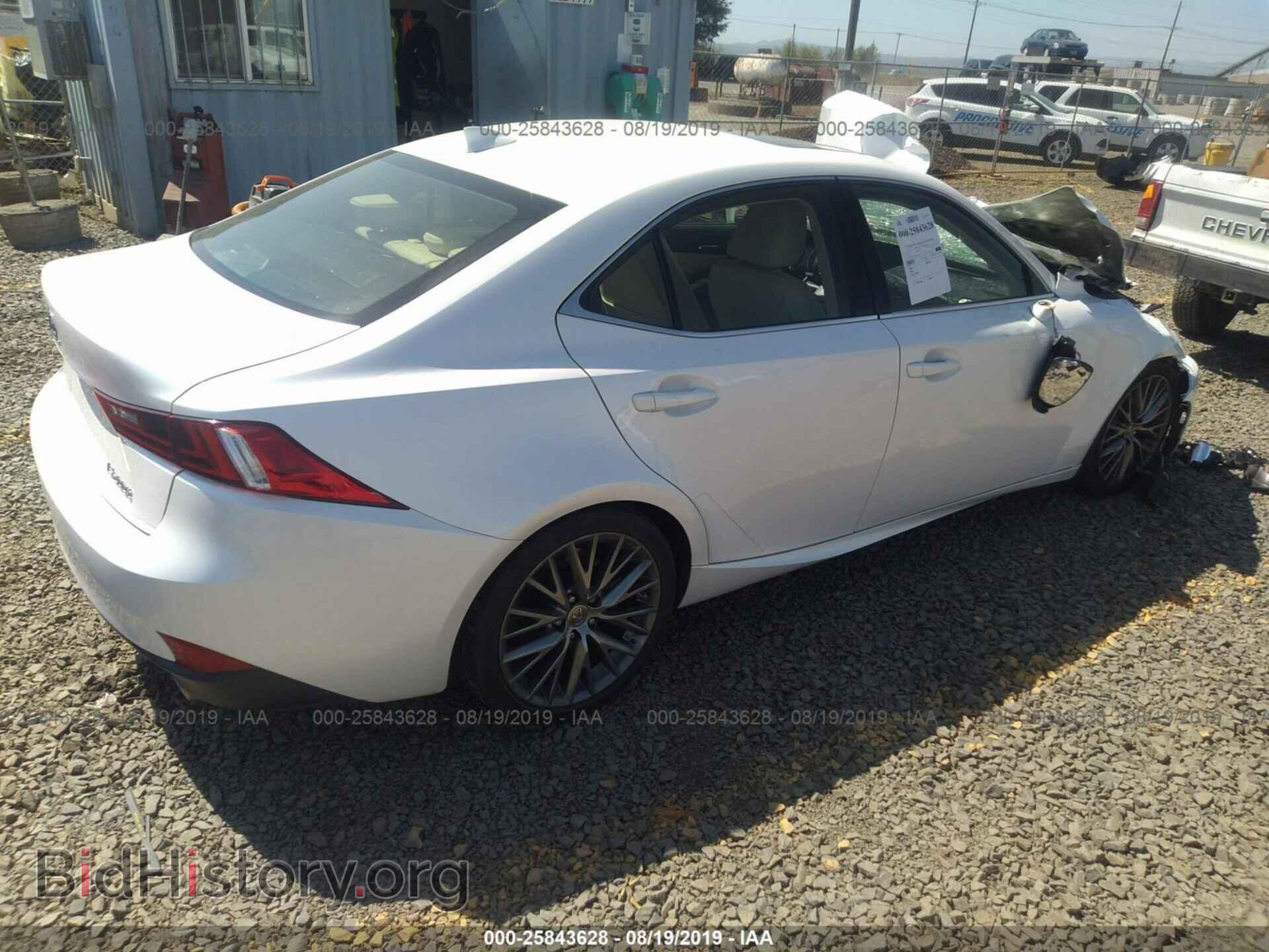 2016 LEXUS IS - VIN: JTHBA1D22G5021600 - Фото 4
