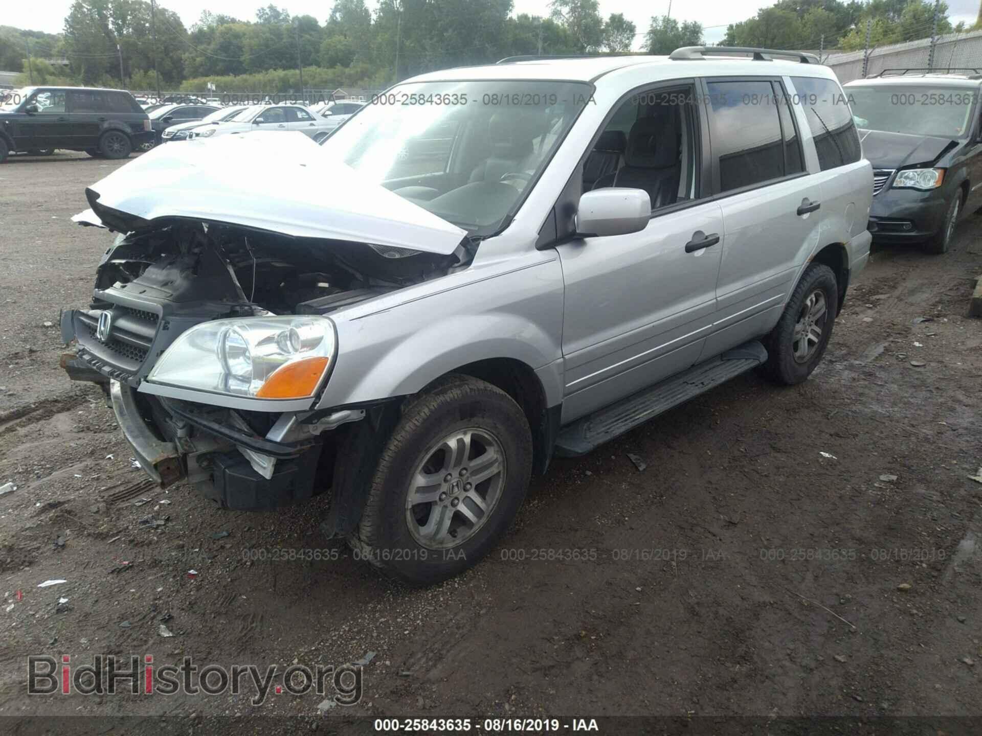 2005 HONDA PILOT - VIN: 5FNYF18565B035786 - Фото 2