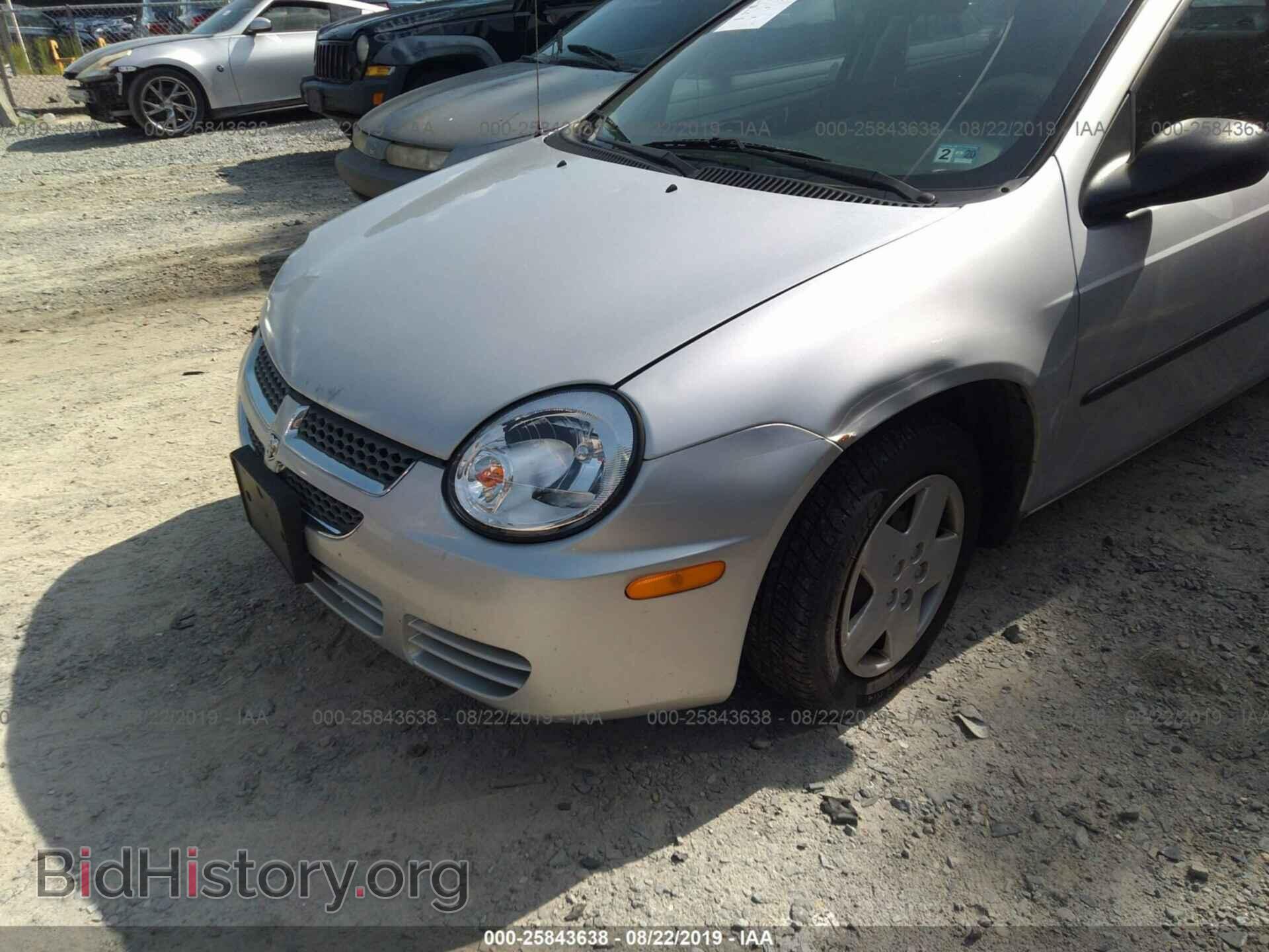 2005 DODGE NEON - VIN: 1B3EF26C55B101744 - Фото 2