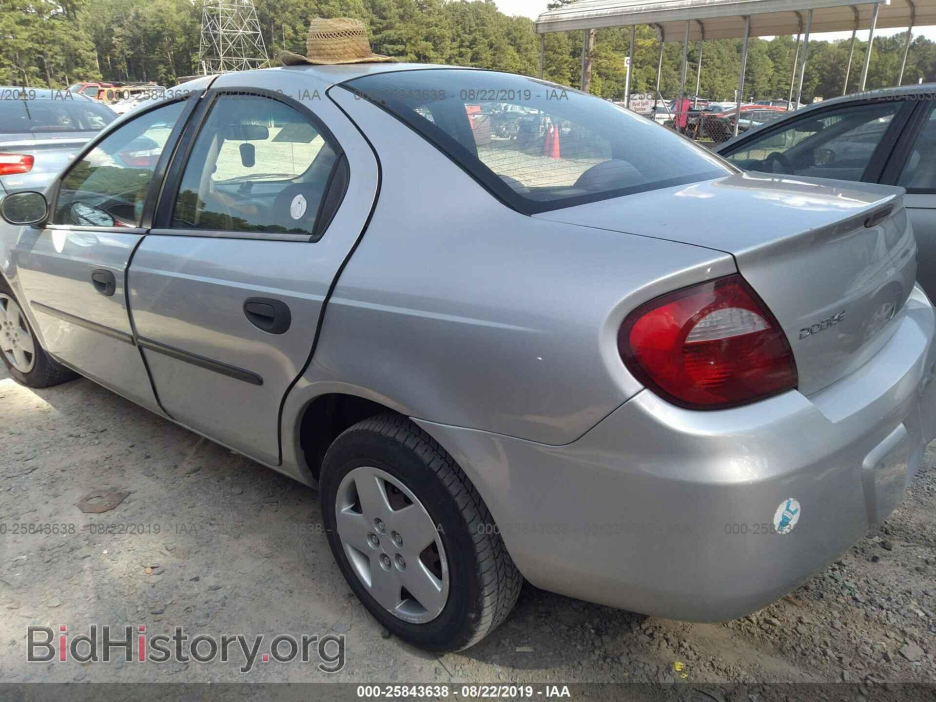 2005 DODGE NEON - VIN: 1B3EF26C55B101744 - Фото 3