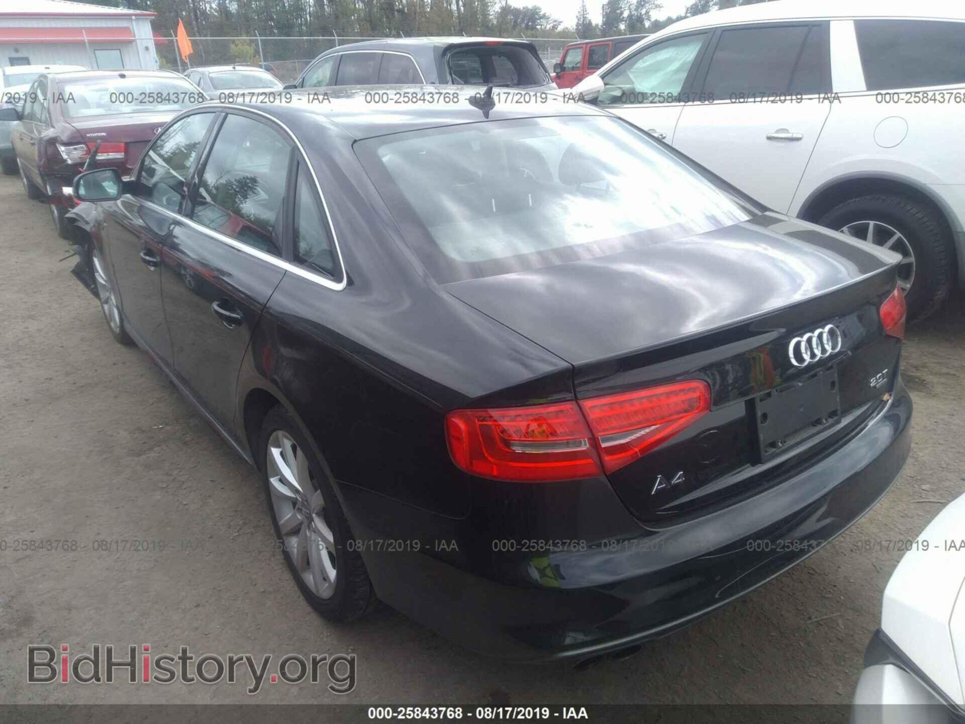 2014 AUDI A4 - VIN: WAUBFAFL2EN028730 - Фото 3