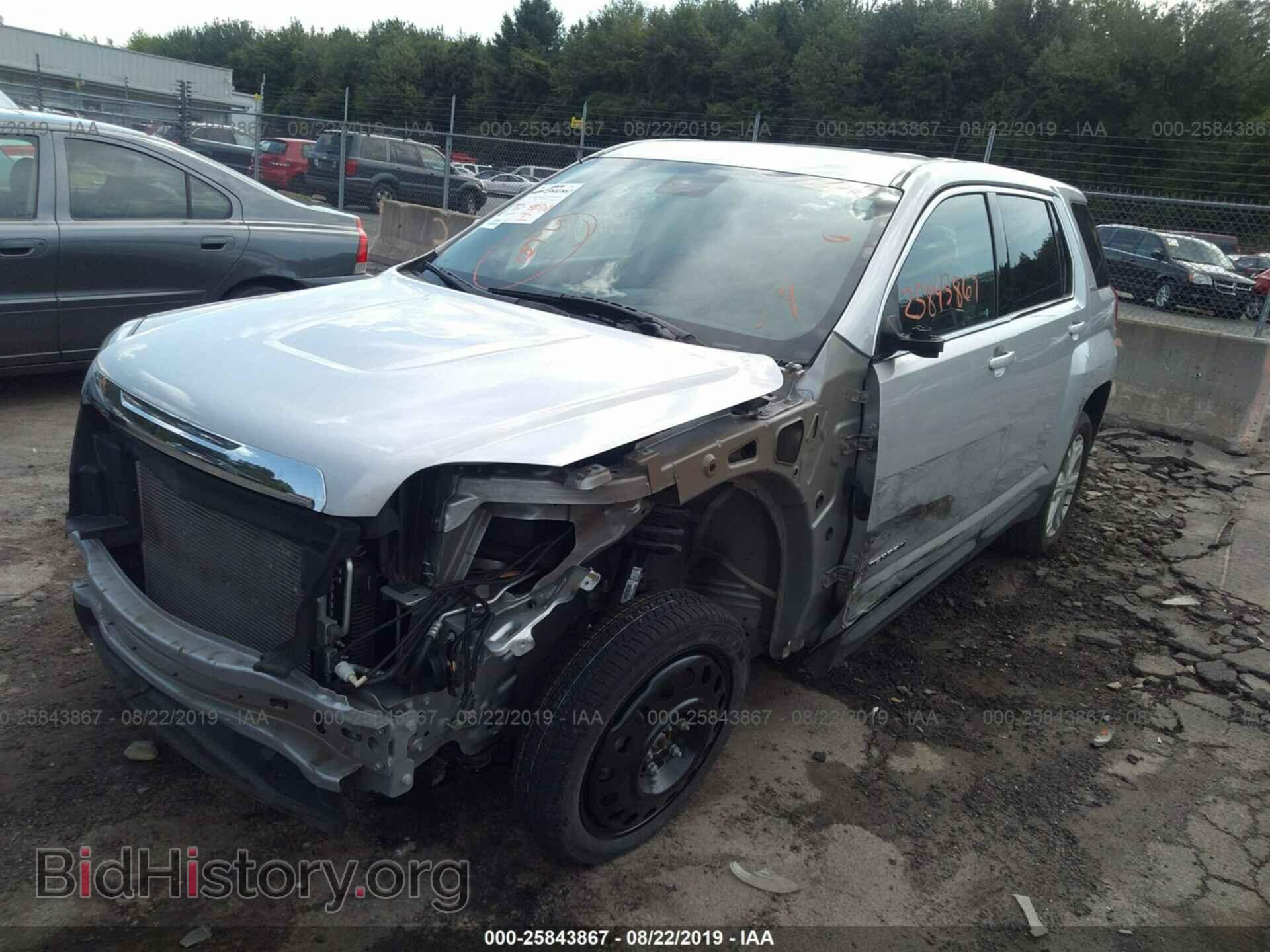 2017 GMC TERRAIN - VIN: 2GKALMEK3H6241765 - Фото 2