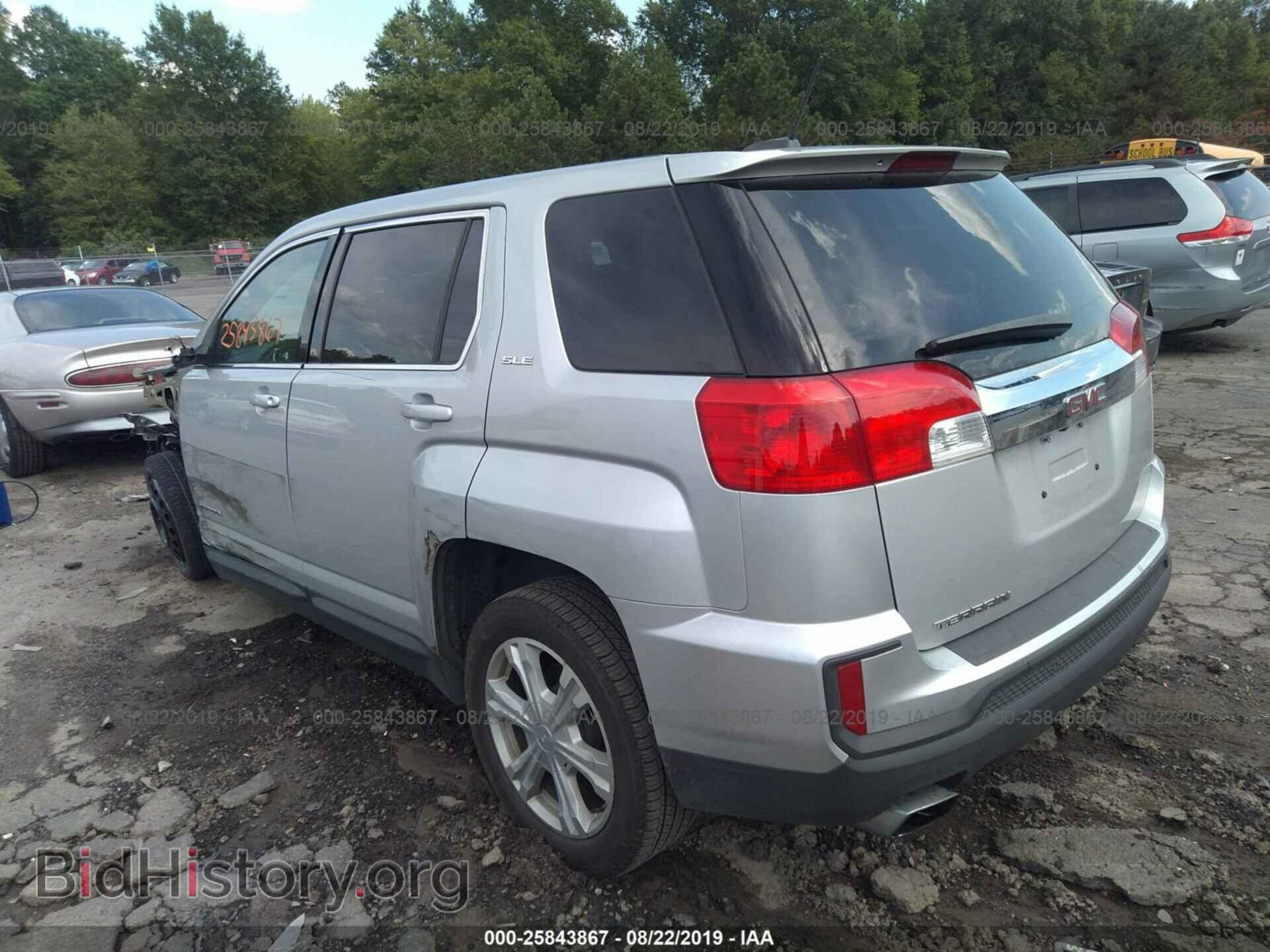 2017 GMC TERRAIN - VIN: 2GKALMEK3H6241765 - Фото 3
