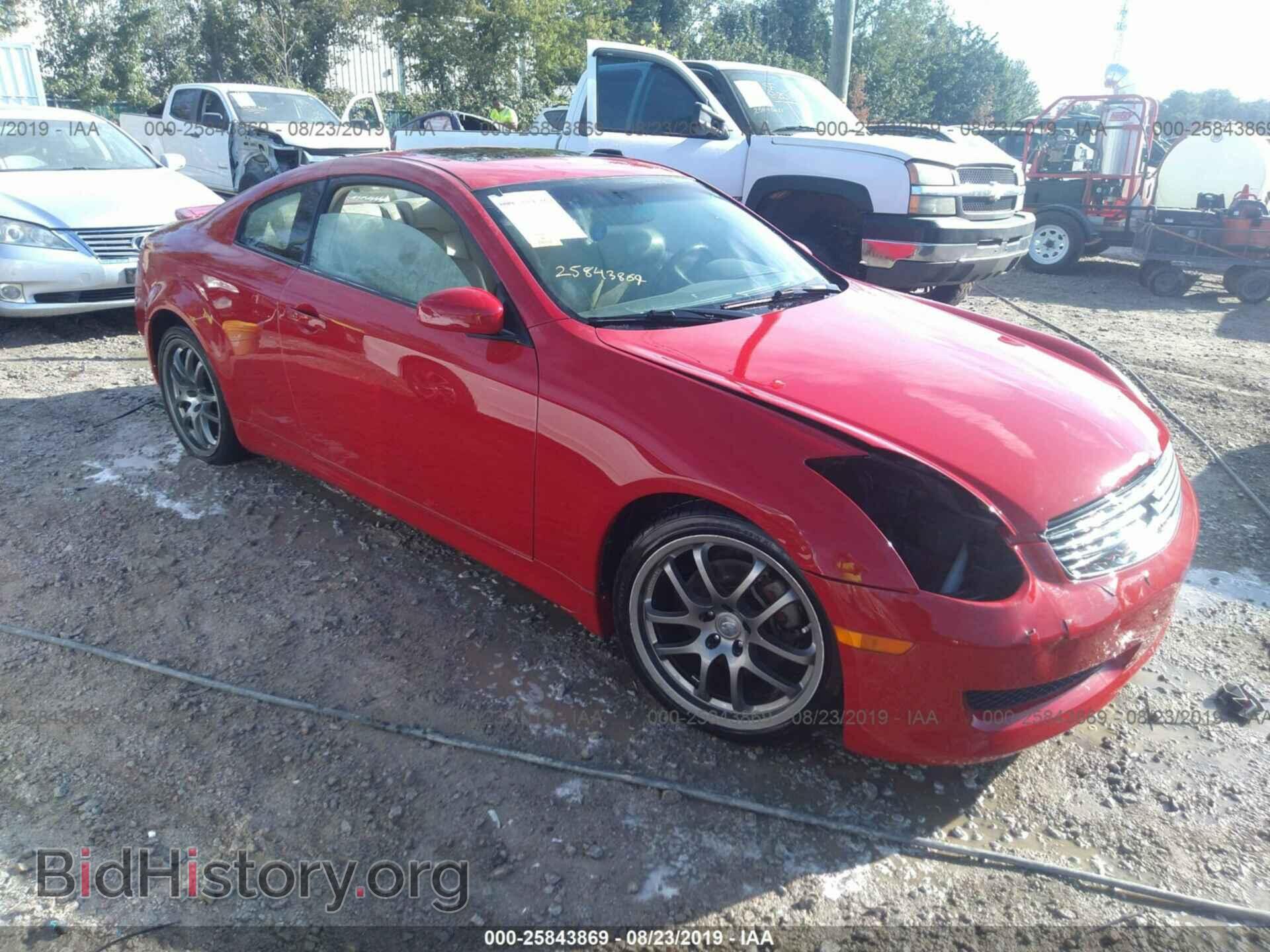 Photo JNKCV54E96M710550 - INFINITI G35 2006