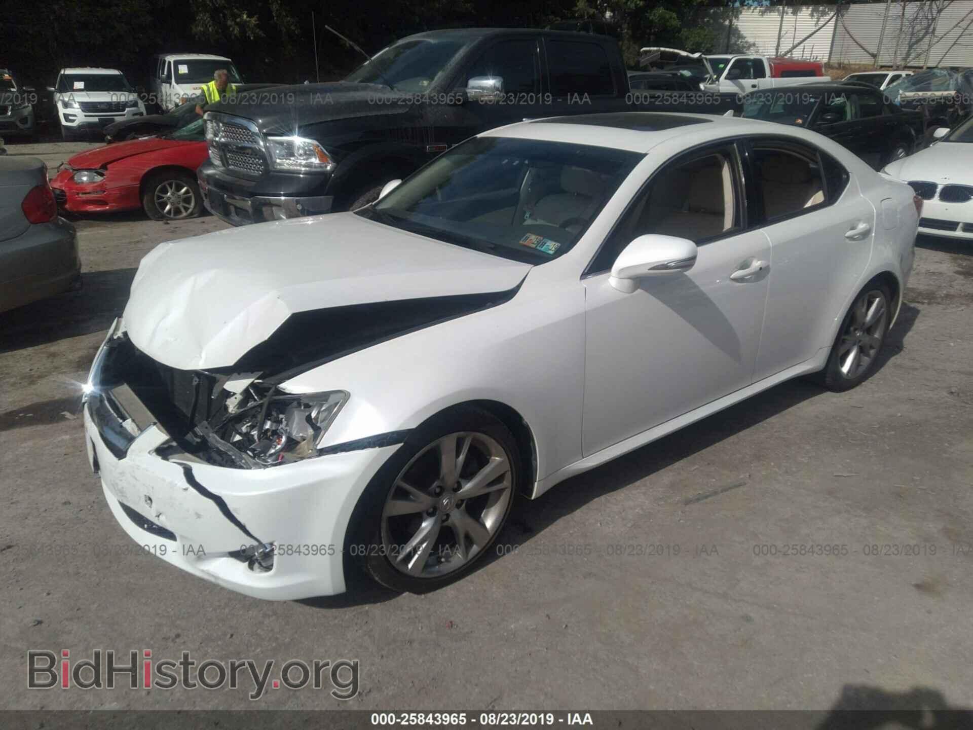 2009 LEXUS IS - VIN: JTHBK262392091434 - Фото 2