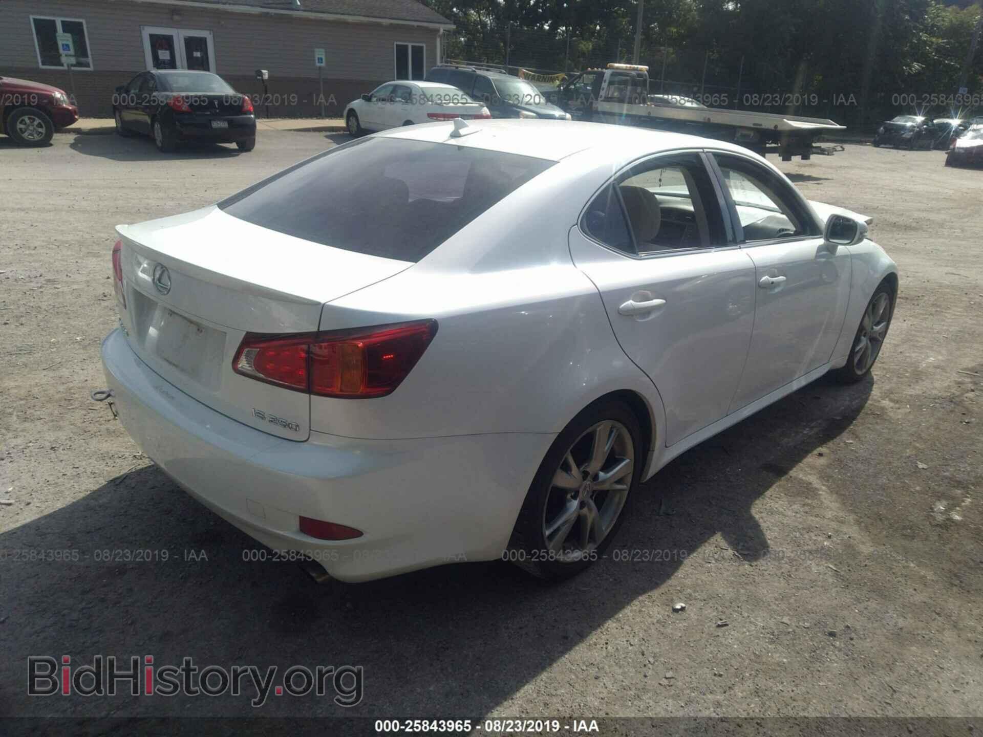 2009 LEXUS IS - VIN: JTHBK262392091434 - Фото 4