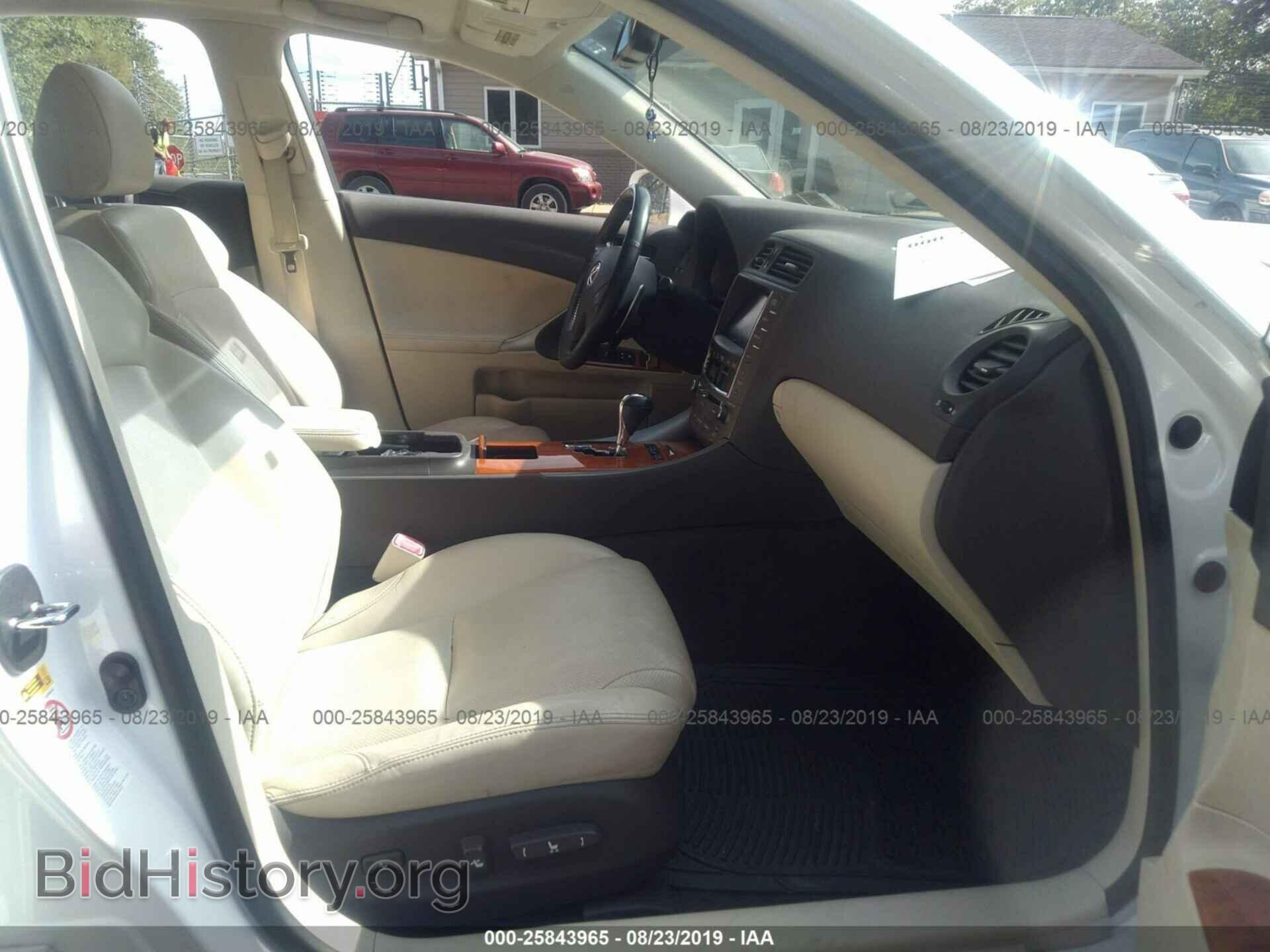 2009 LEXUS IS - VIN: JTHBK262392091434 - Фото 5