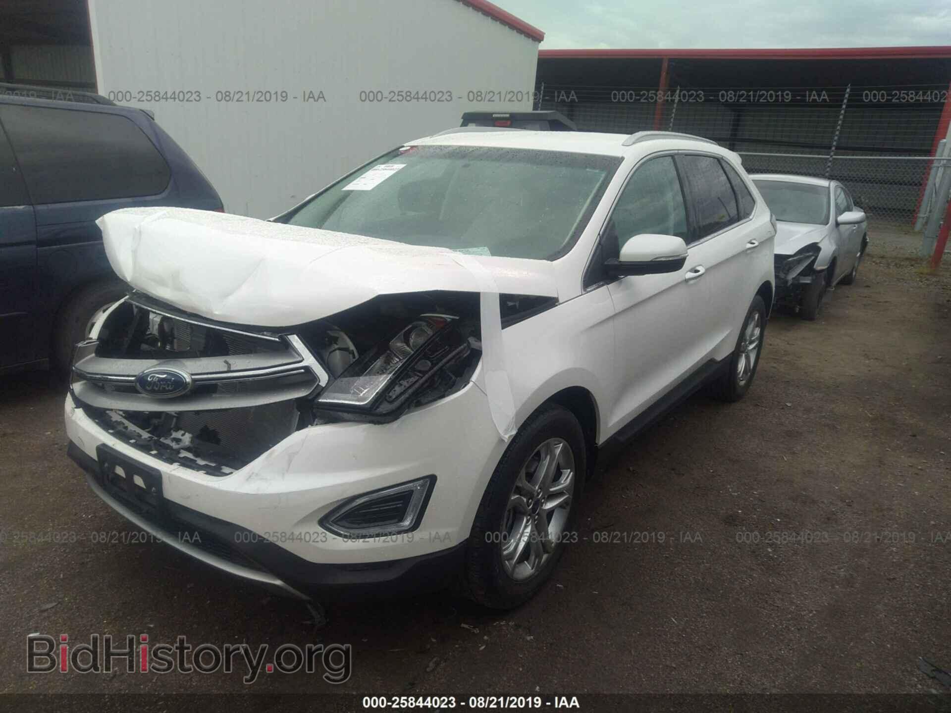 2015 FORD EDGE - VIN: 2FMTK4K90FBC11681 - Фото 2