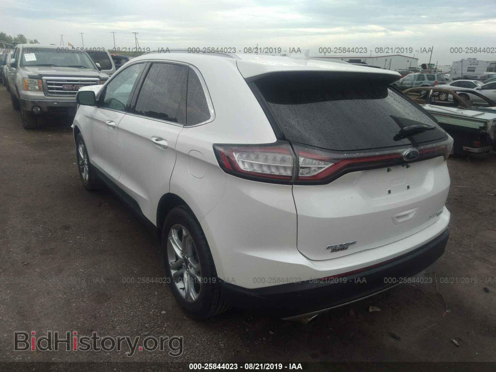 2015 FORD EDGE - VIN: 2FMTK4K90FBC11681 - Фото 3