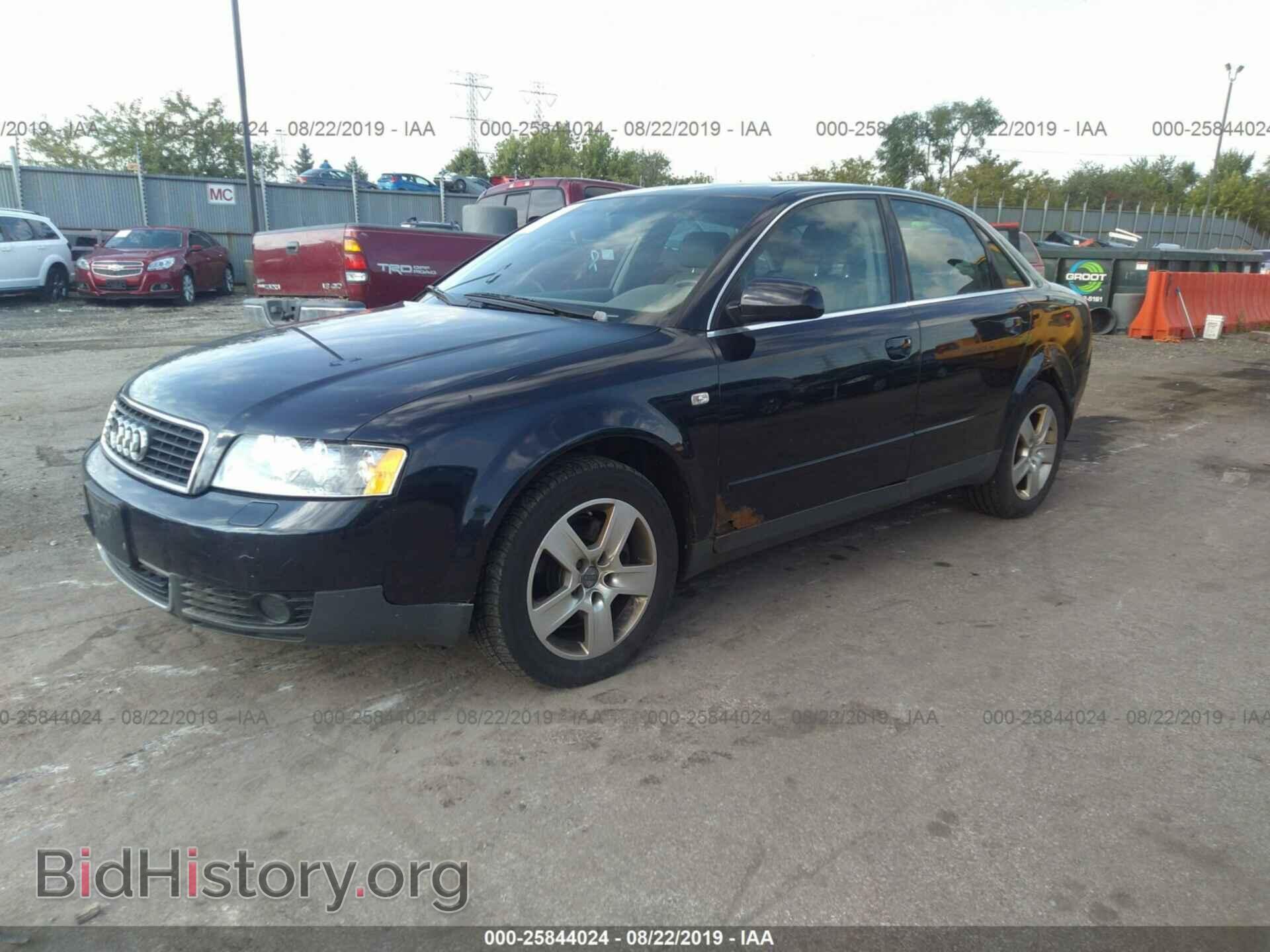 2002 AUDI A4 - VIN: WAULT68E62A115350 - Фото 2