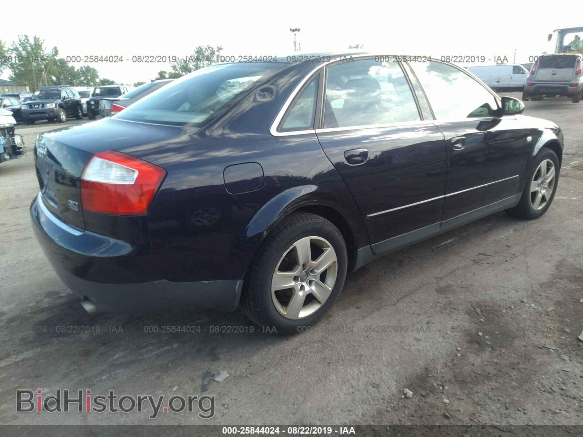 2002 AUDI A4 - VIN: WAULT68E62A115350 - Фото 4