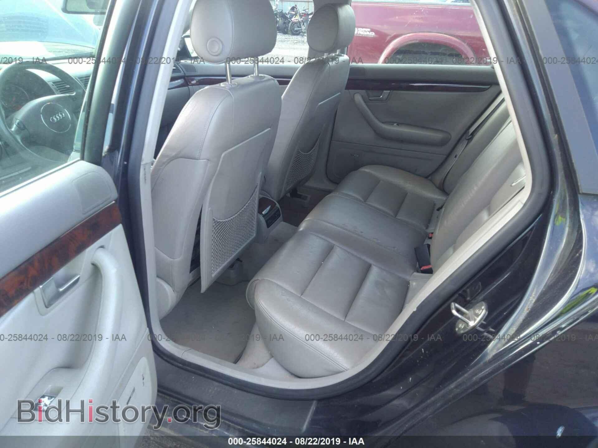 2002 AUDI A4 - VIN: WAULT68E62A115350 - Фото 8