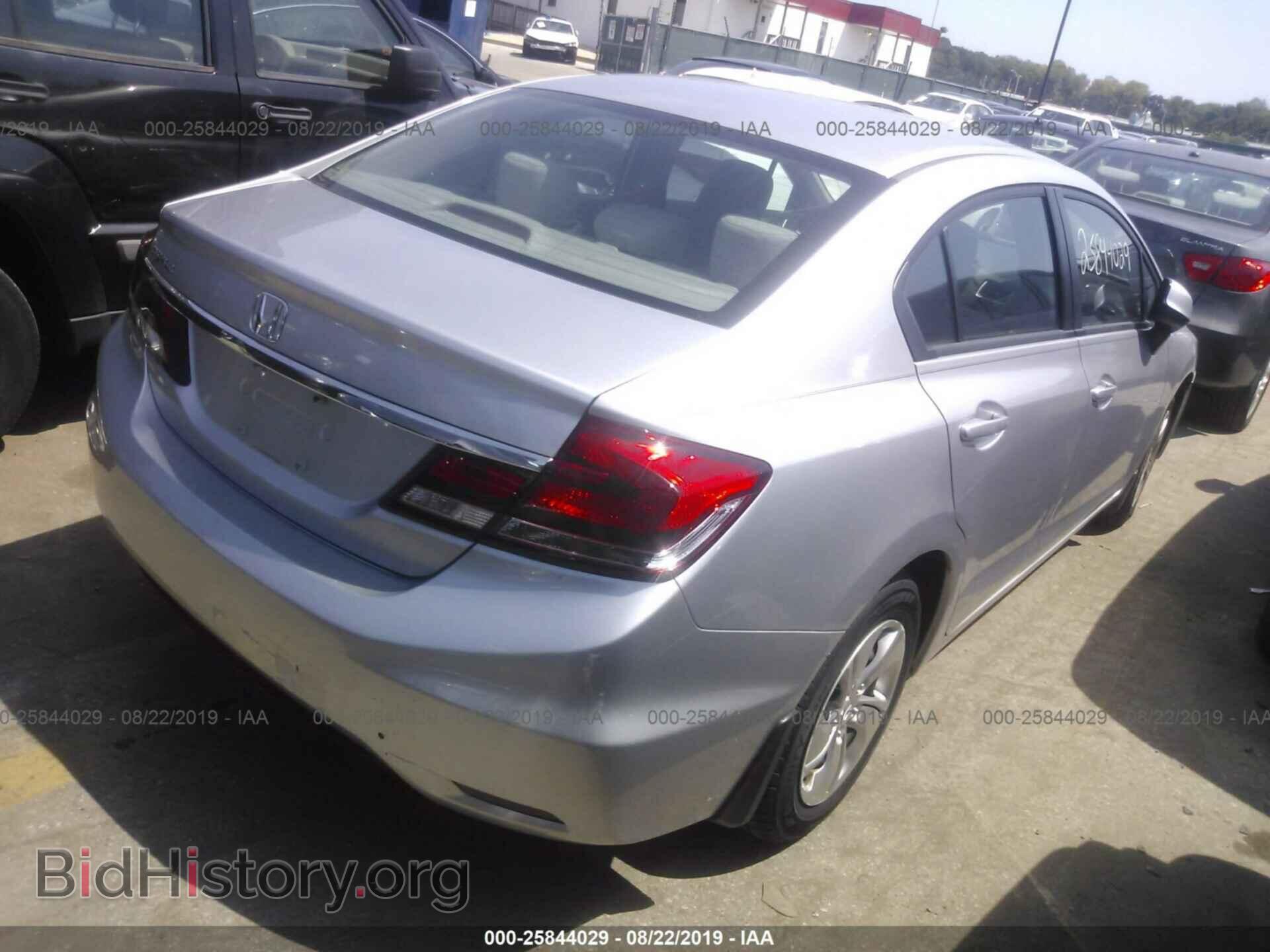2013 HONDA CIVIC - VIN: 19XFB2F50DE244165 - Фото 4