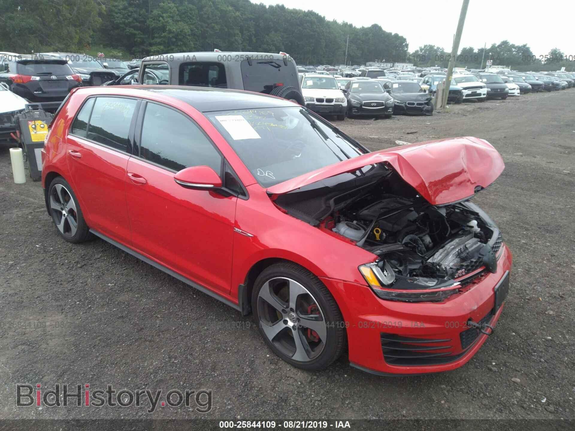Photo 3VW447AUXHM001002 - VOLKSWAGEN GTI 2017