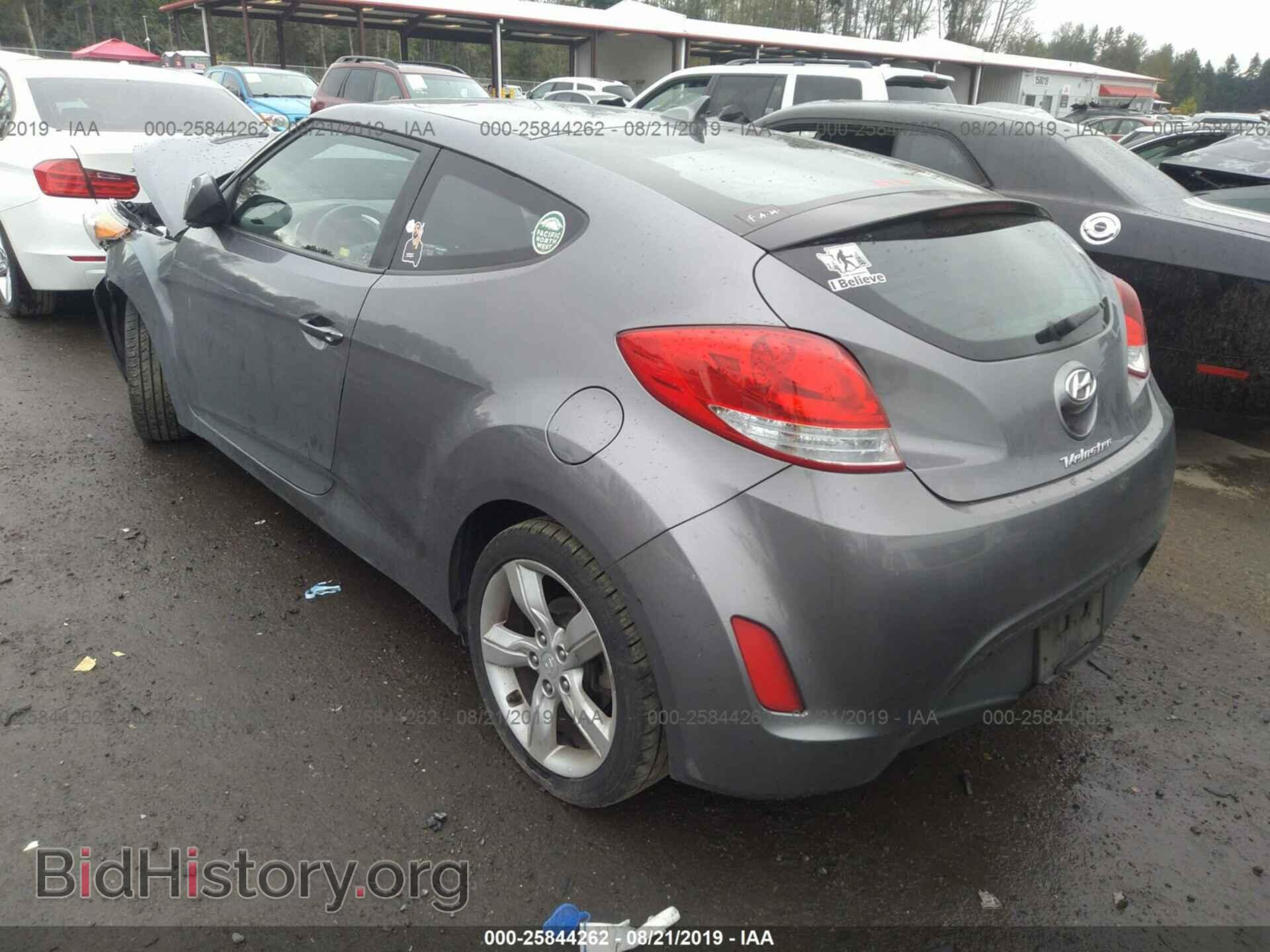 2014 HYUNDAI VELOSTER - VIN: KMHTC6AD2EU217814 - Фото 3