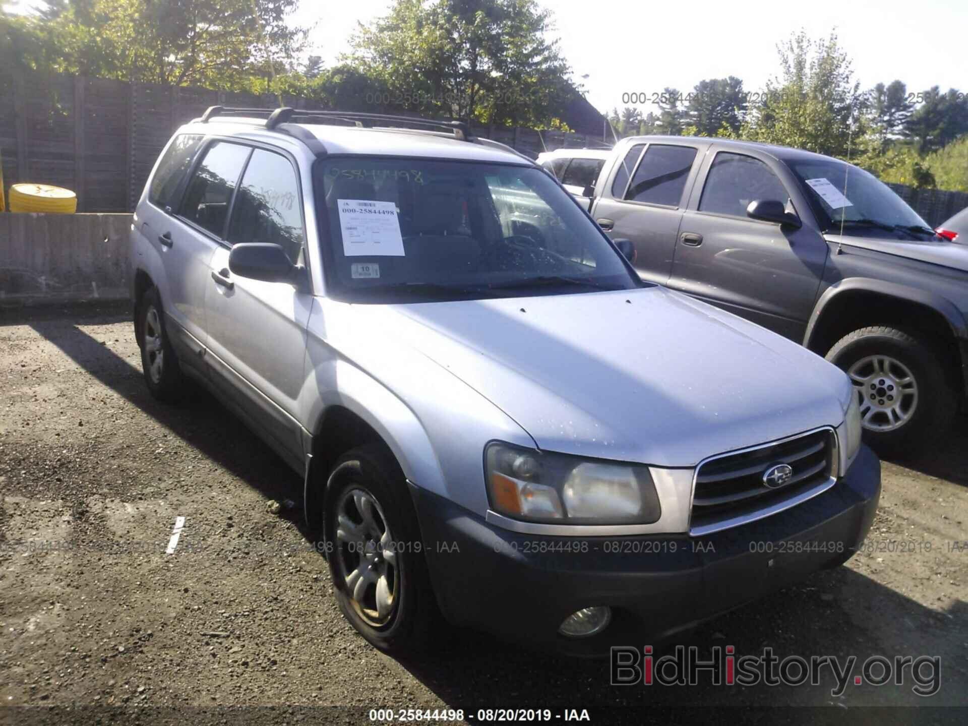 Photo JF1SG63653H701538 - SUBARU FORESTER 2003