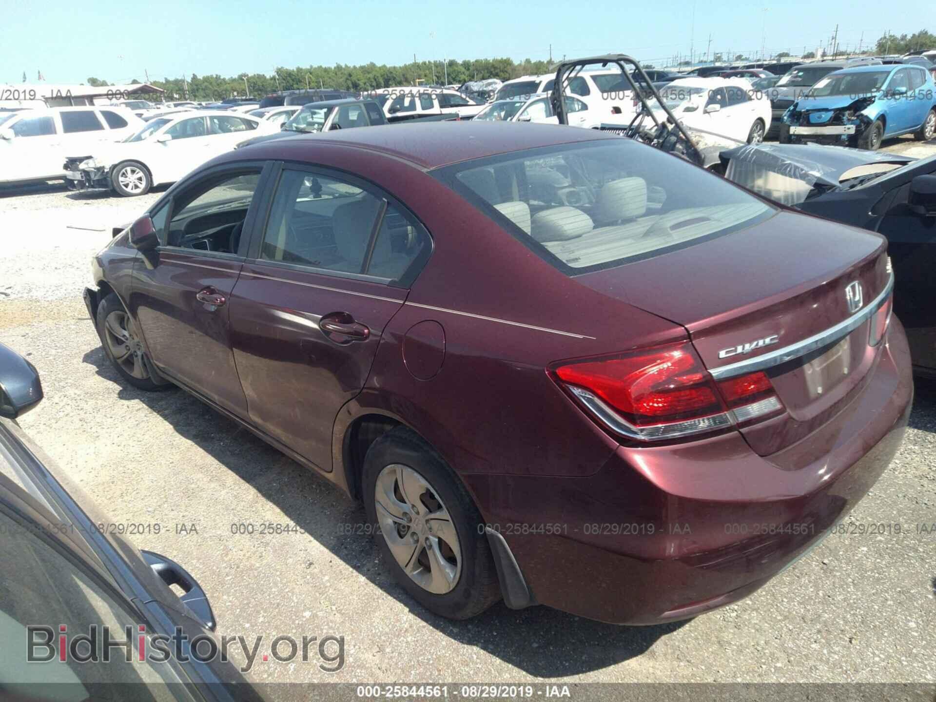2013 HONDA CIVIC - VIN: 2HGFB2F56DH507555 - Фото 3