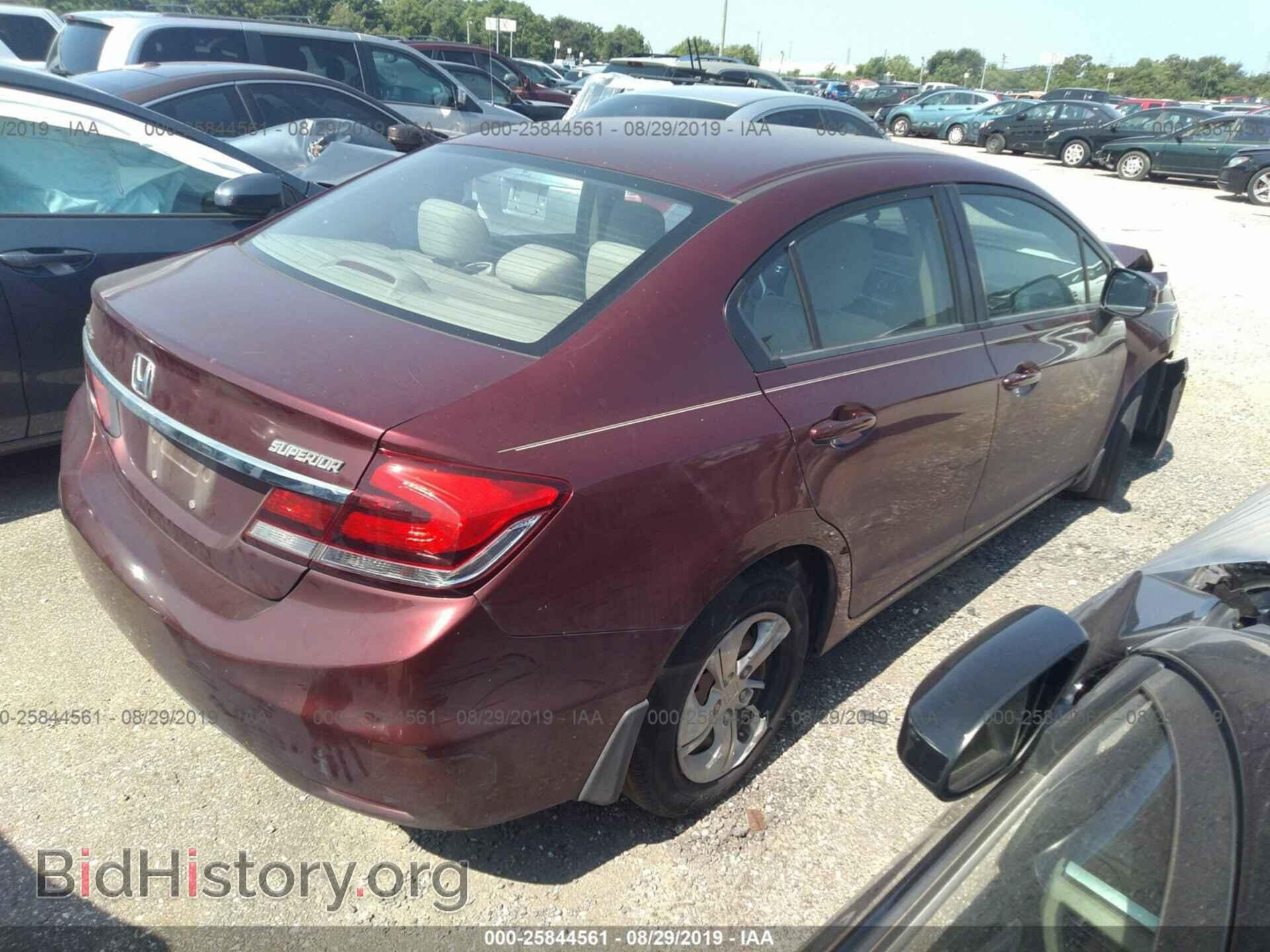2013 HONDA CIVIC - VIN: 2HGFB2F56DH507555 - Фото 4