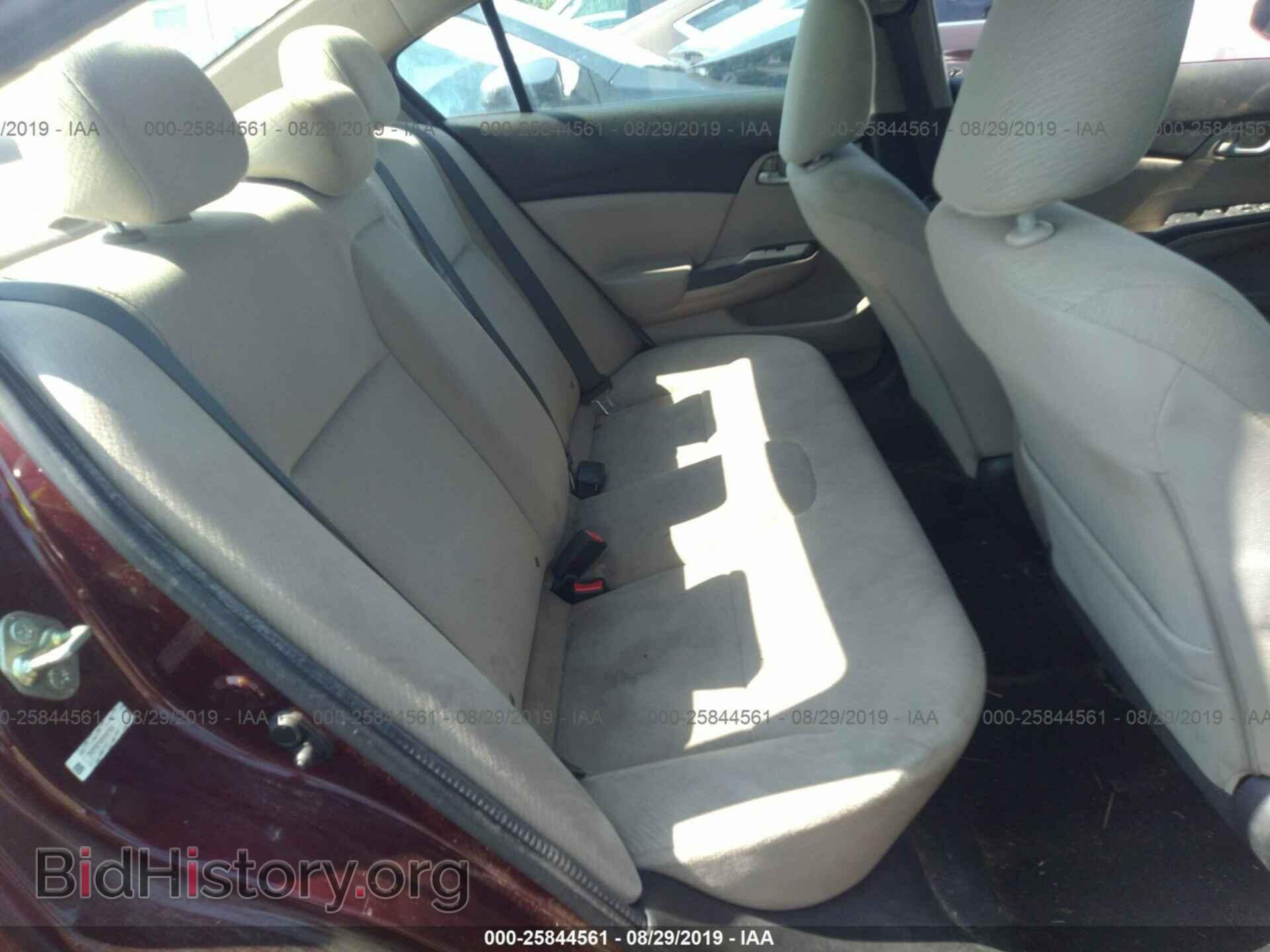 2013 HONDA CIVIC - VIN: 2HGFB2F56DH507555 - Фото 8
