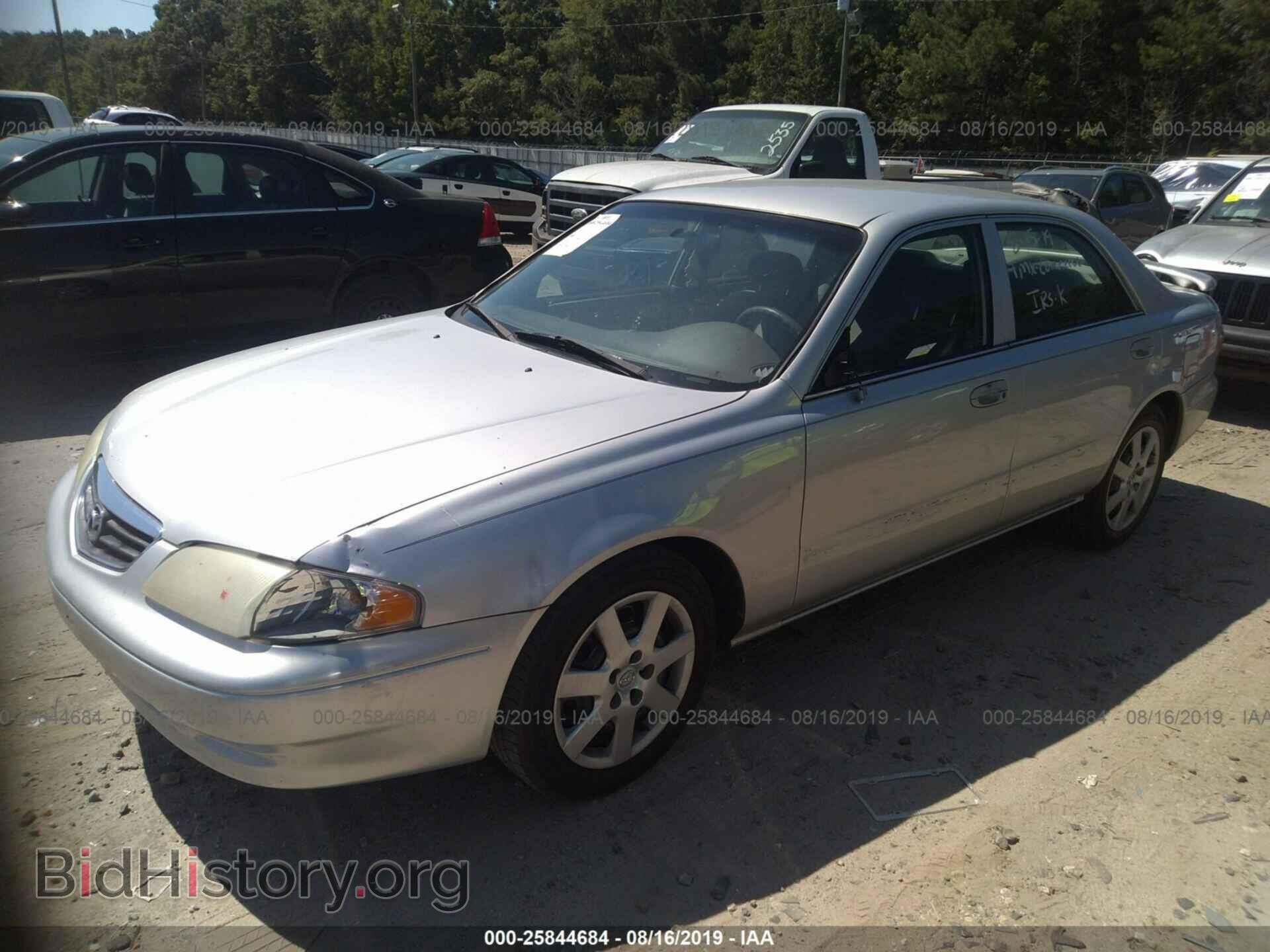 2001 MAZDA 626 - VIN: 1YVGF22D815212278 - Фото 2