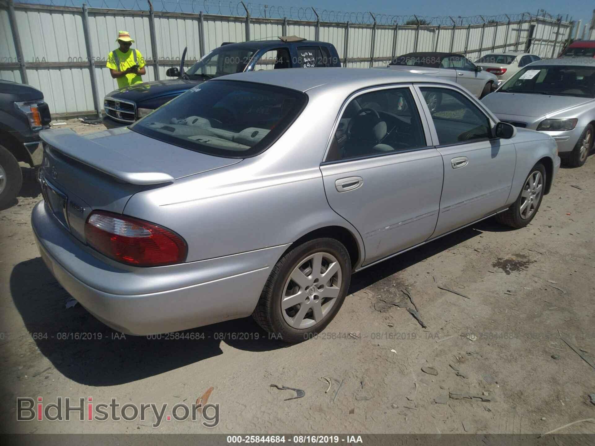 2001 MAZDA 626 - VIN: 1YVGF22D815212278 - Фото 4