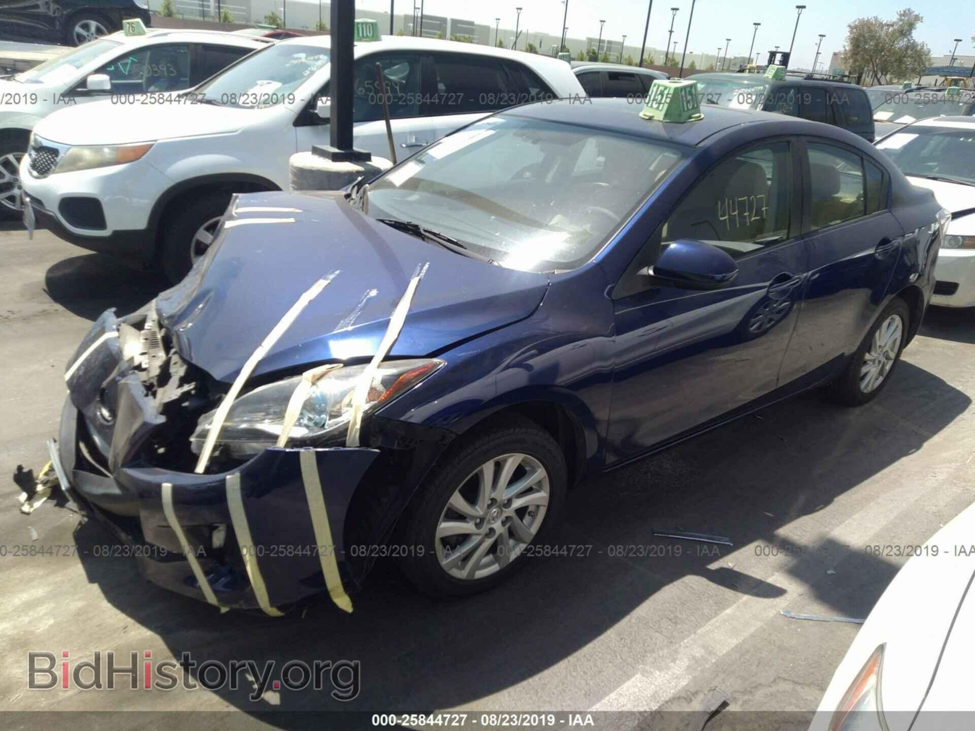 2012 MAZDA 3 - VIN: JM1BL1W87C1577092 - Фото 2