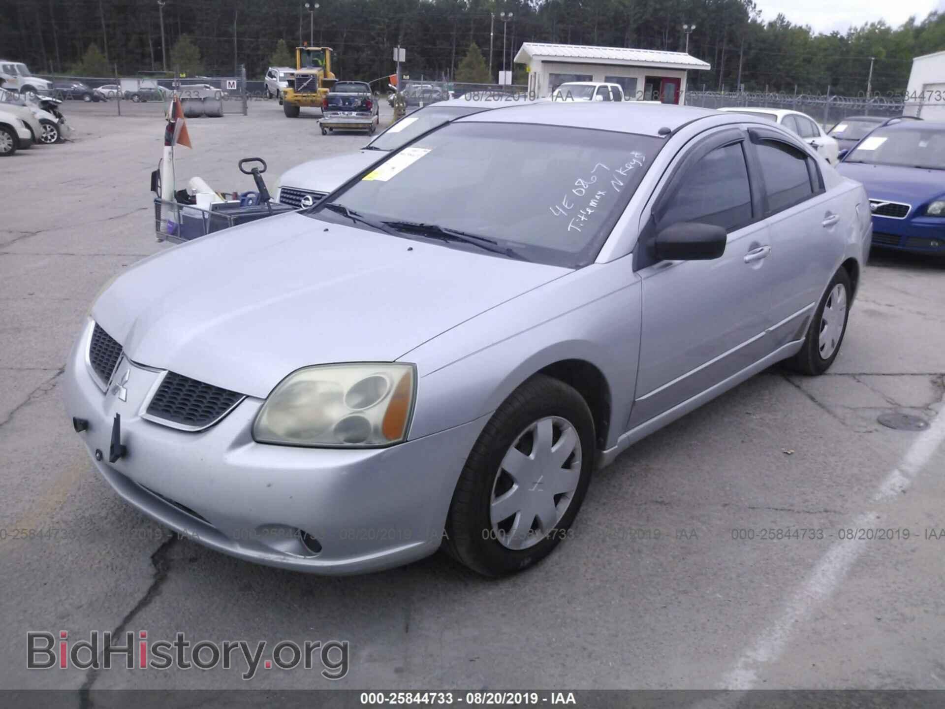 2004 MITSUBISHI GALANT - VIN: 4A3AB36F44E086740 - Фото 2