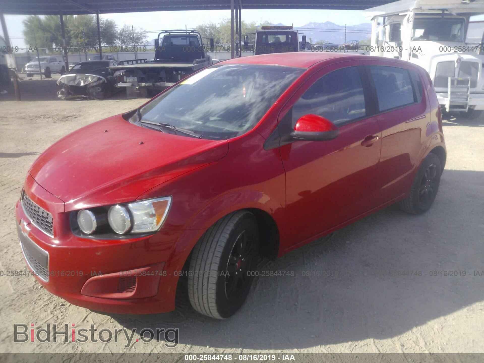 2012 CHEVROLET SONIC - VIN: 1G1JB6SH3C4157449 - Фото 2