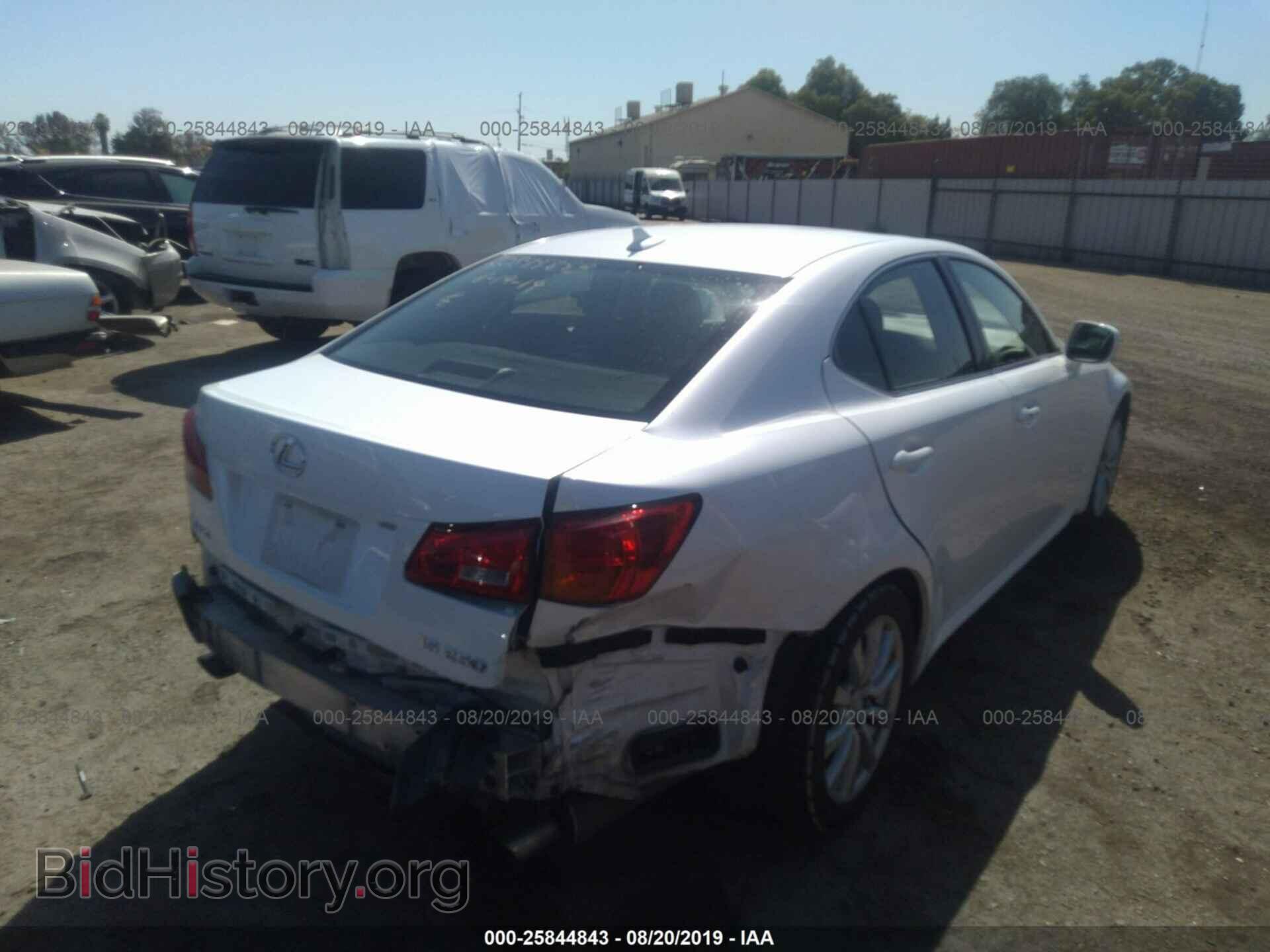 2008 LEXUS IS - VIN: JTHBK262982080680 - Фото 4