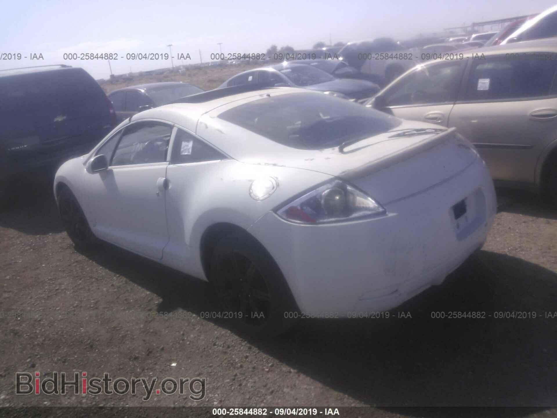 2006 MITSUBISHI ECLIPSE - VIN: 4A3AK34T86E002737 - Фото 3