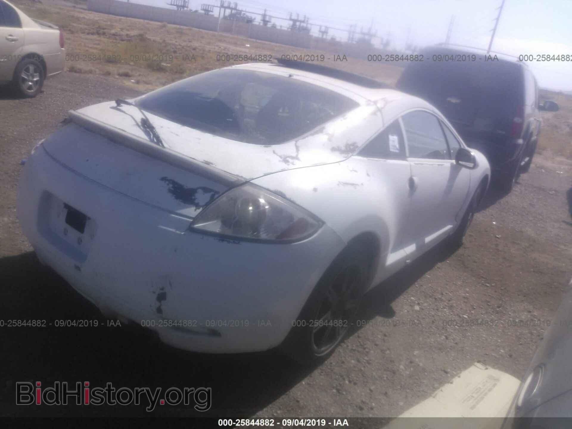 2006 MITSUBISHI ECLIPSE - VIN: 4A3AK34T86E002737 - Фото 4