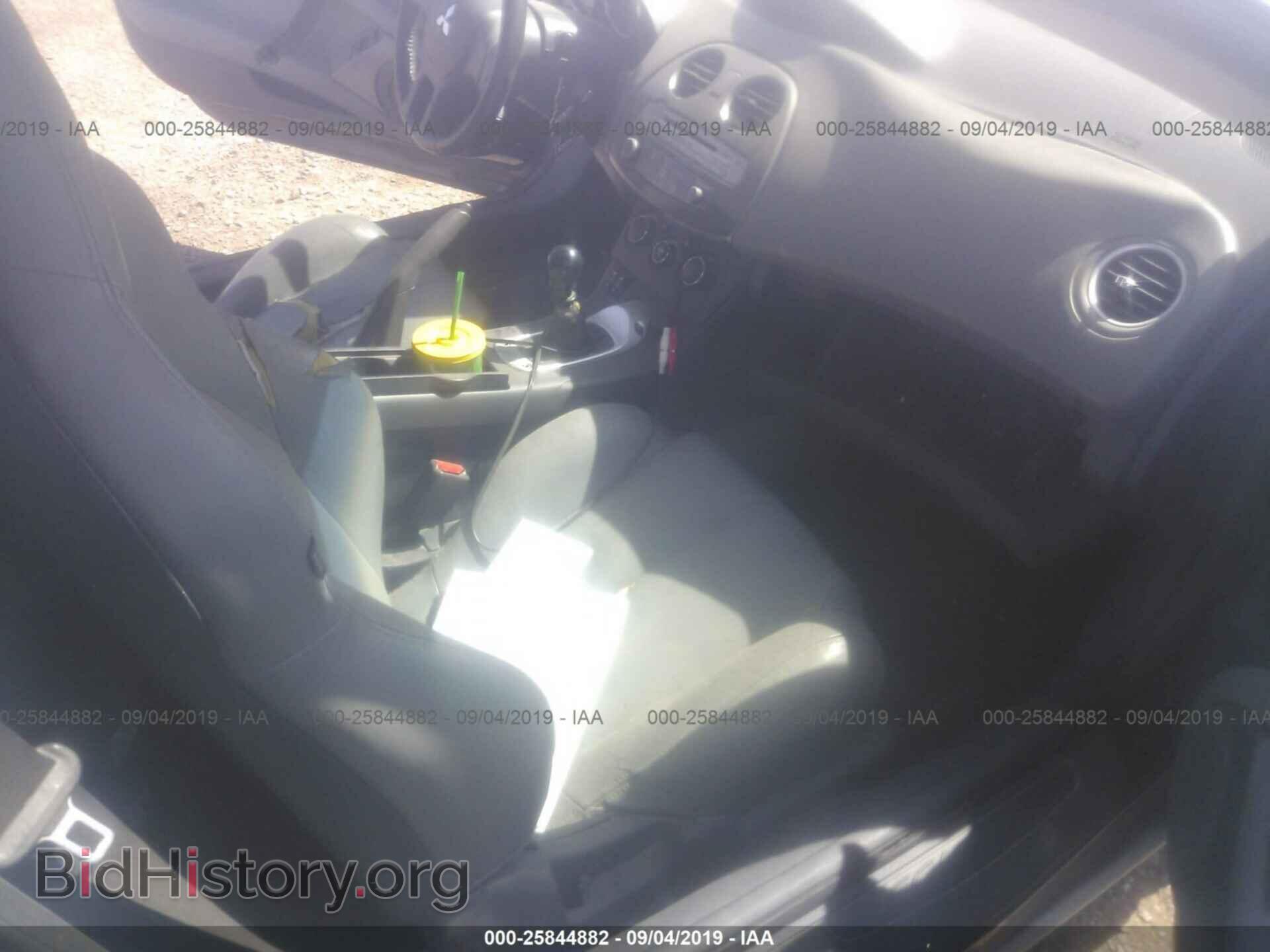 2006 MITSUBISHI ECLIPSE - VIN: 4A3AK34T86E002737 - Фото 5