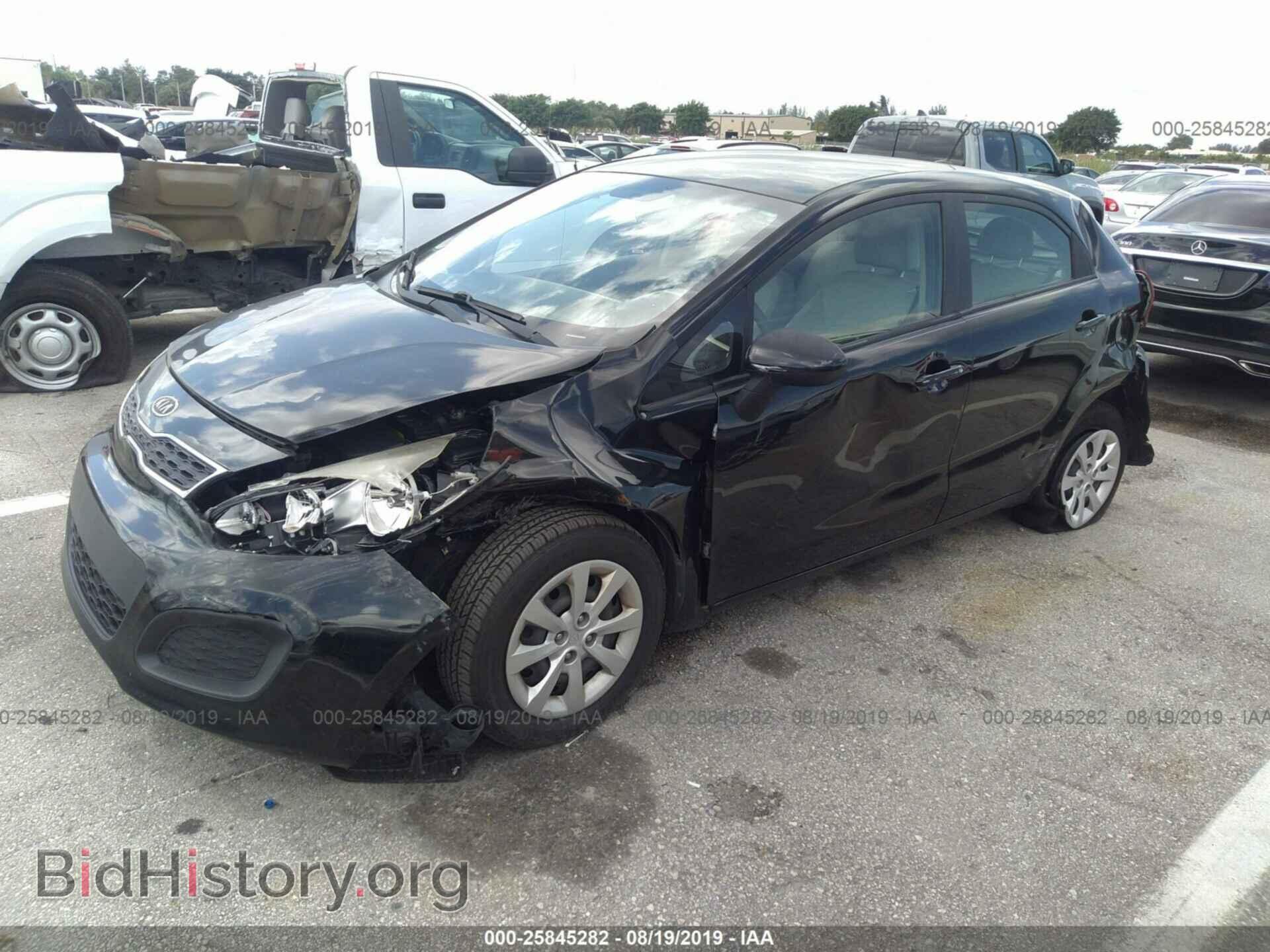 2012 KIA RIO - VIN: KNADN5A34C6081320 - Фото 2