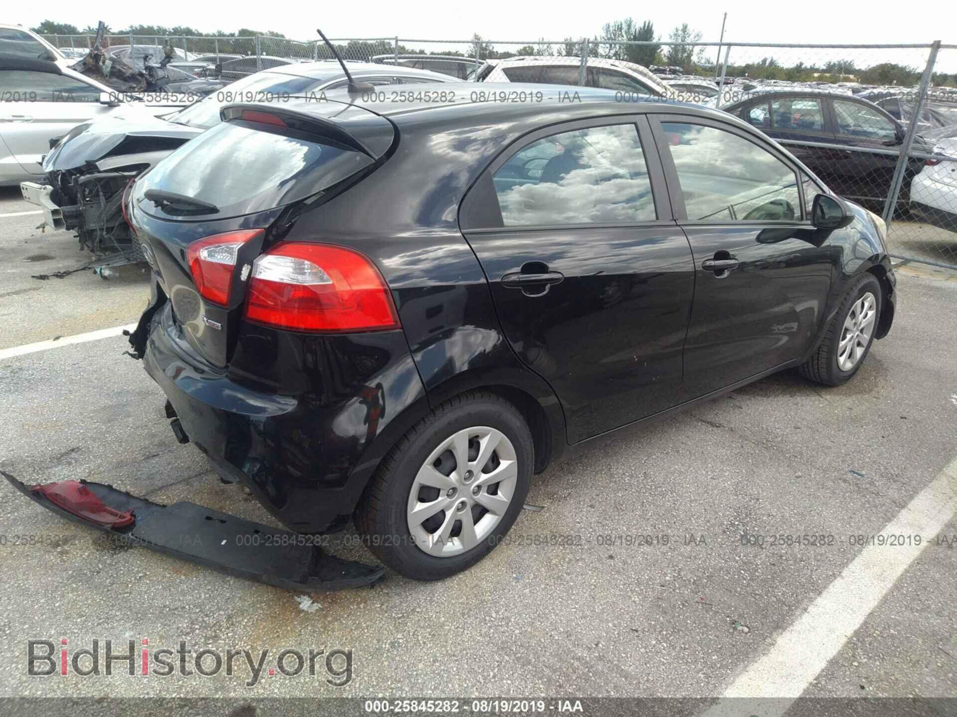 2012 KIA RIO - VIN: KNADN5A34C6081320 - Фото 4