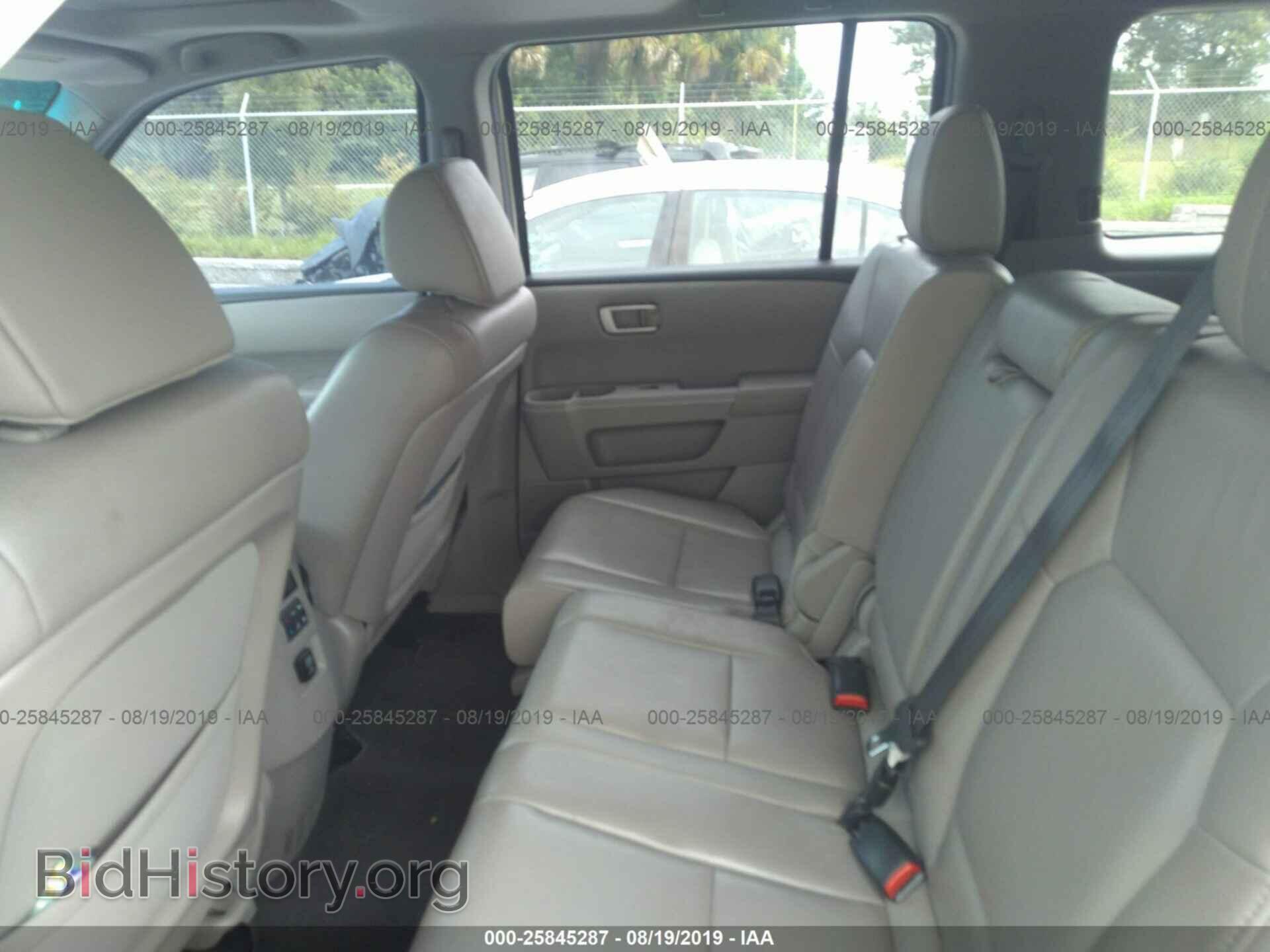 2012 HONDA PILOT - VIN: 5FNYF4H54CB062323 - Фото 8